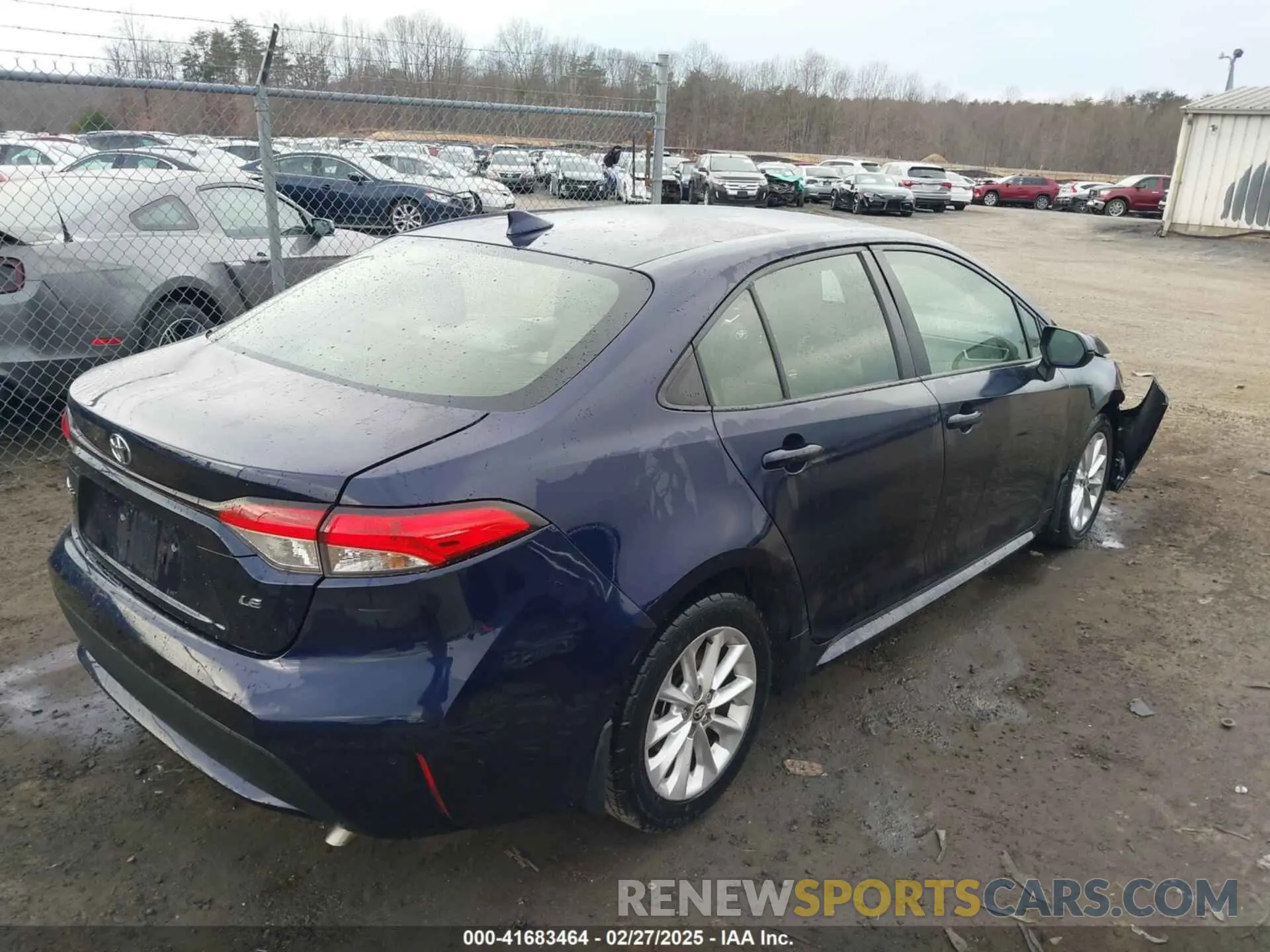 4 Photograph of a damaged car JTDVPMAE2MJ155121 TOYOTA COROLLA 2021