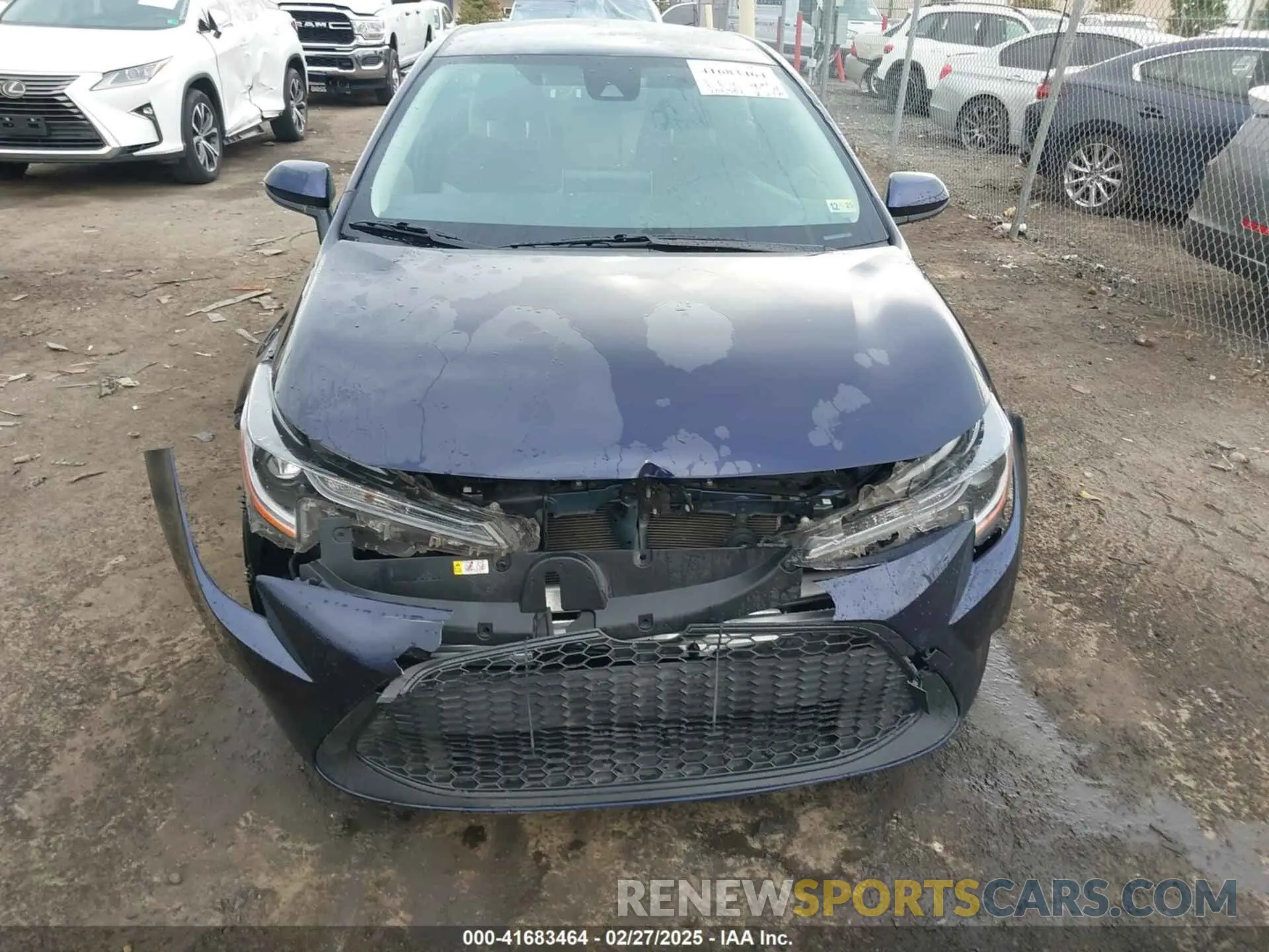 6 Photograph of a damaged car JTDVPMAE2MJ155121 TOYOTA COROLLA 2021
