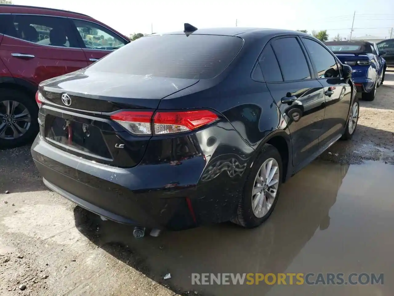 4 Photograph of a damaged car JTDVPMAE2MJ163896 TOYOTA COROLLA 2021