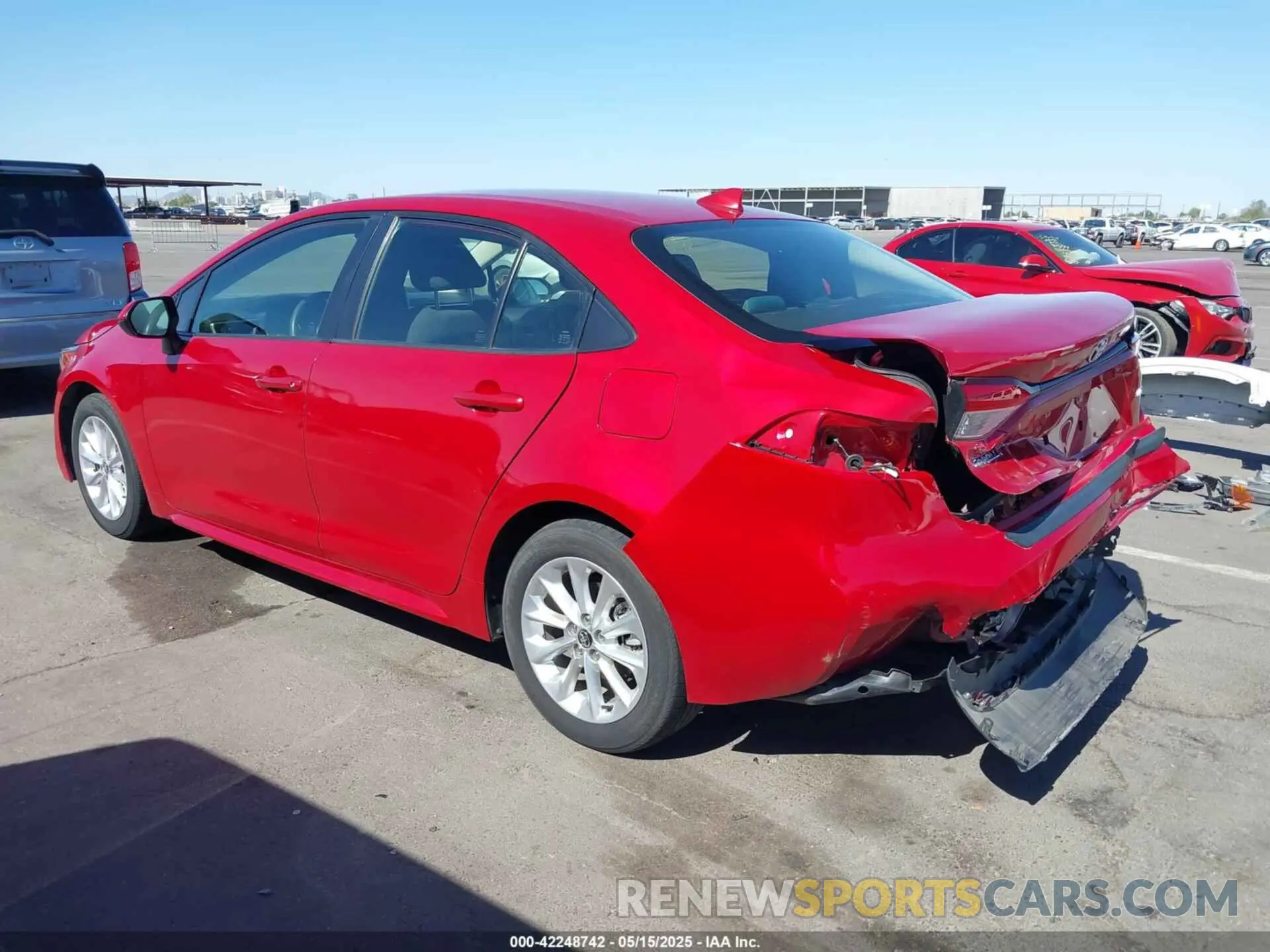 3 Photograph of a damaged car JTDVPMAE2MJ165339 TOYOTA COROLLA 2021