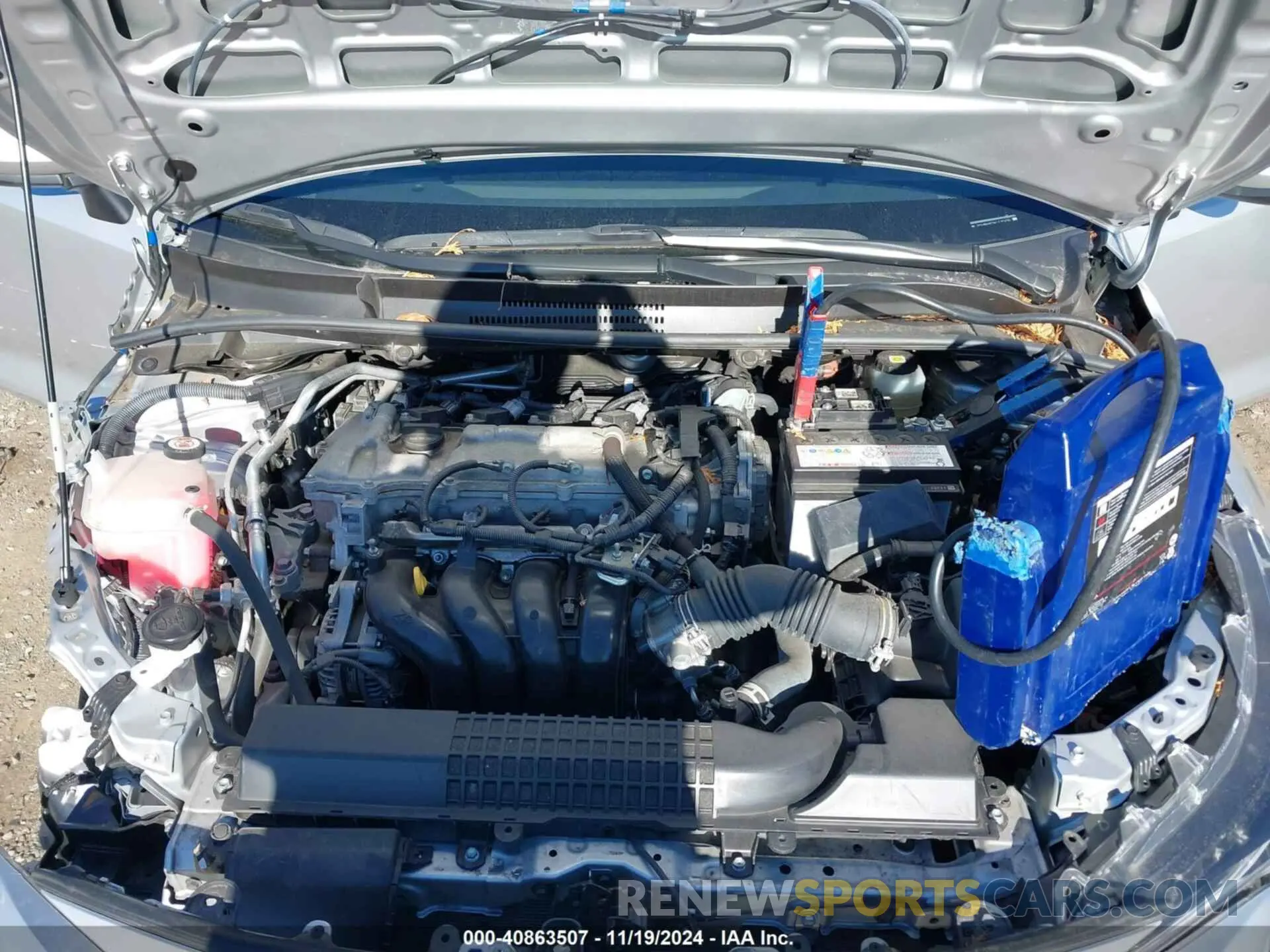 10 Photograph of a damaged car JTDVPMAE2MJ172436 TOYOTA COROLLA 2021