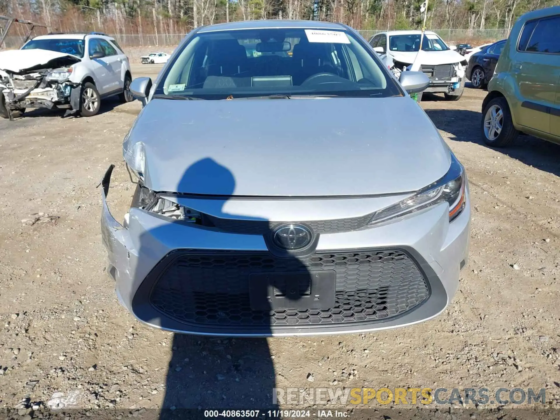 13 Photograph of a damaged car JTDVPMAE2MJ172436 TOYOTA COROLLA 2021