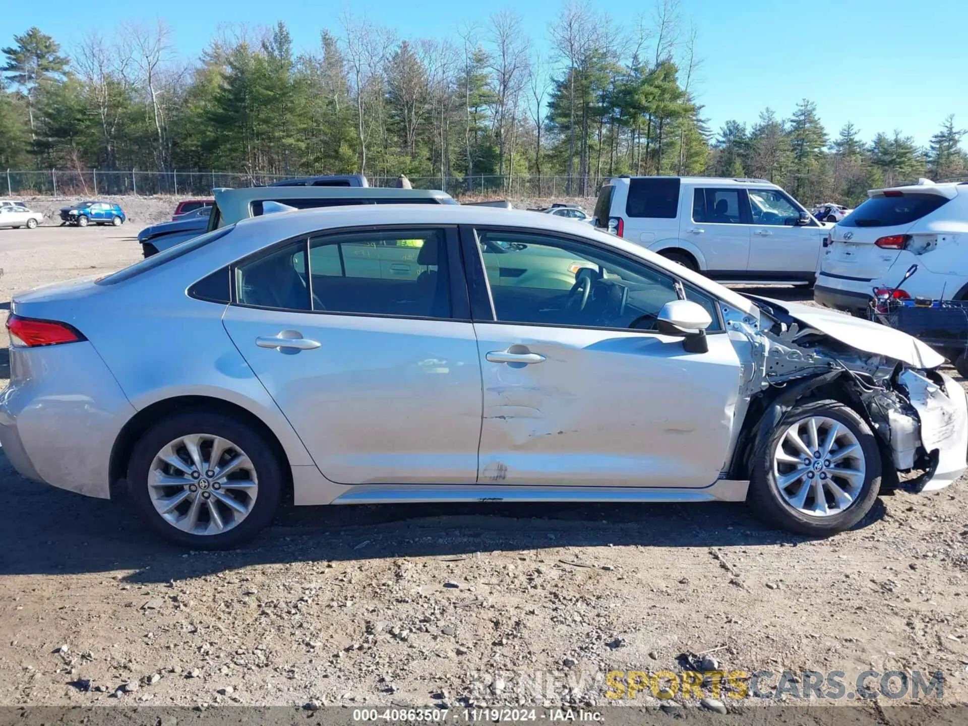 14 Photograph of a damaged car JTDVPMAE2MJ172436 TOYOTA COROLLA 2021