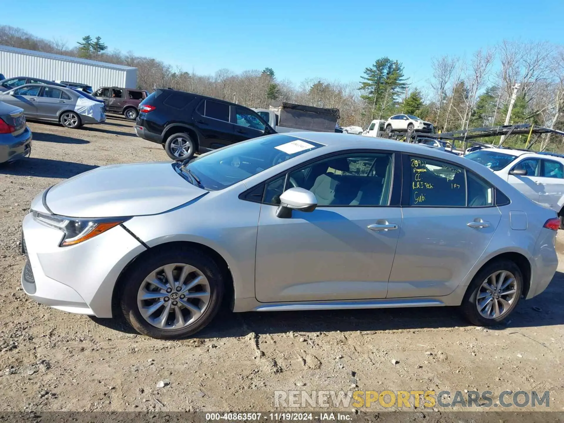15 Photograph of a damaged car JTDVPMAE2MJ172436 TOYOTA COROLLA 2021