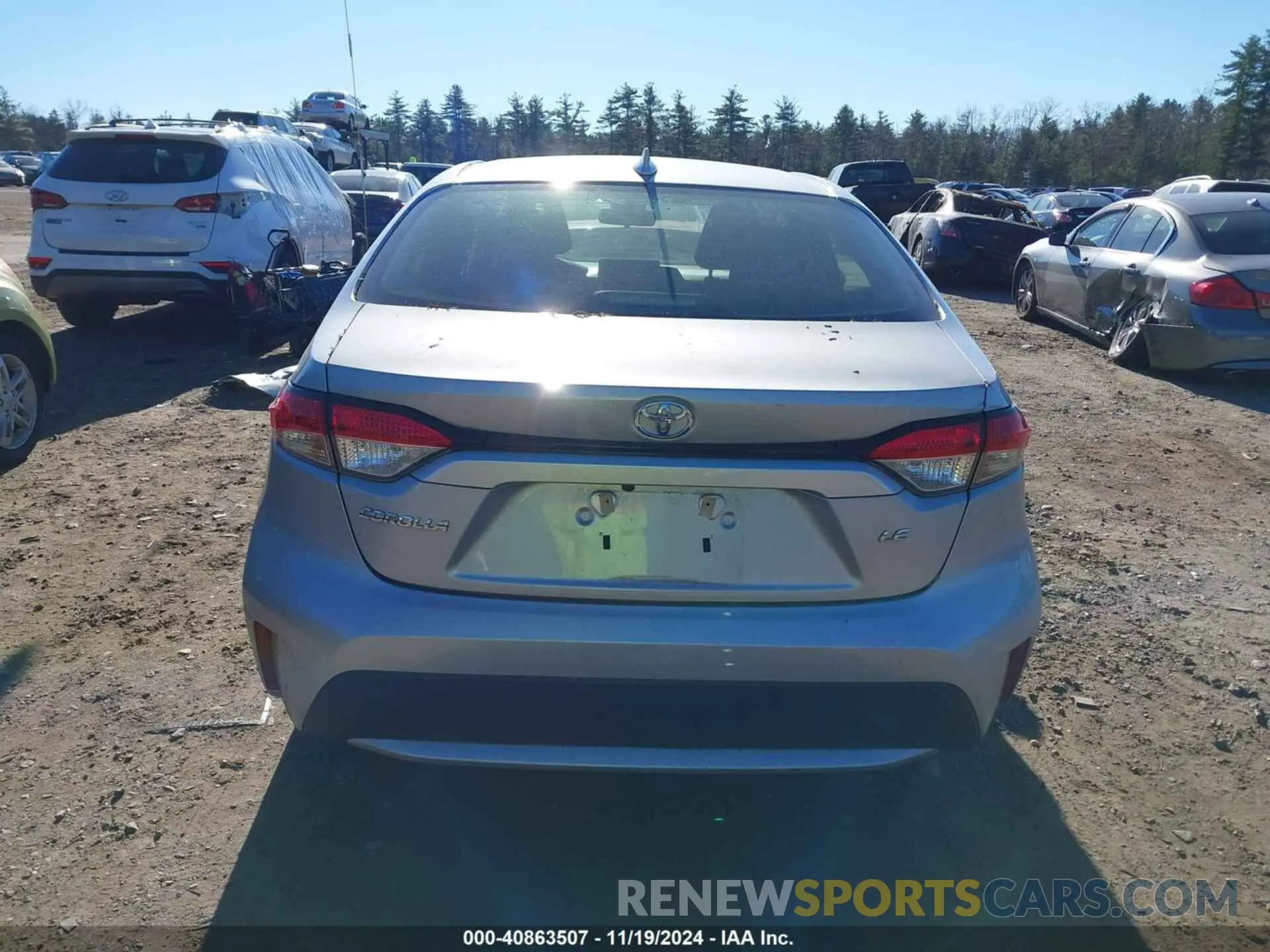 17 Photograph of a damaged car JTDVPMAE2MJ172436 TOYOTA COROLLA 2021