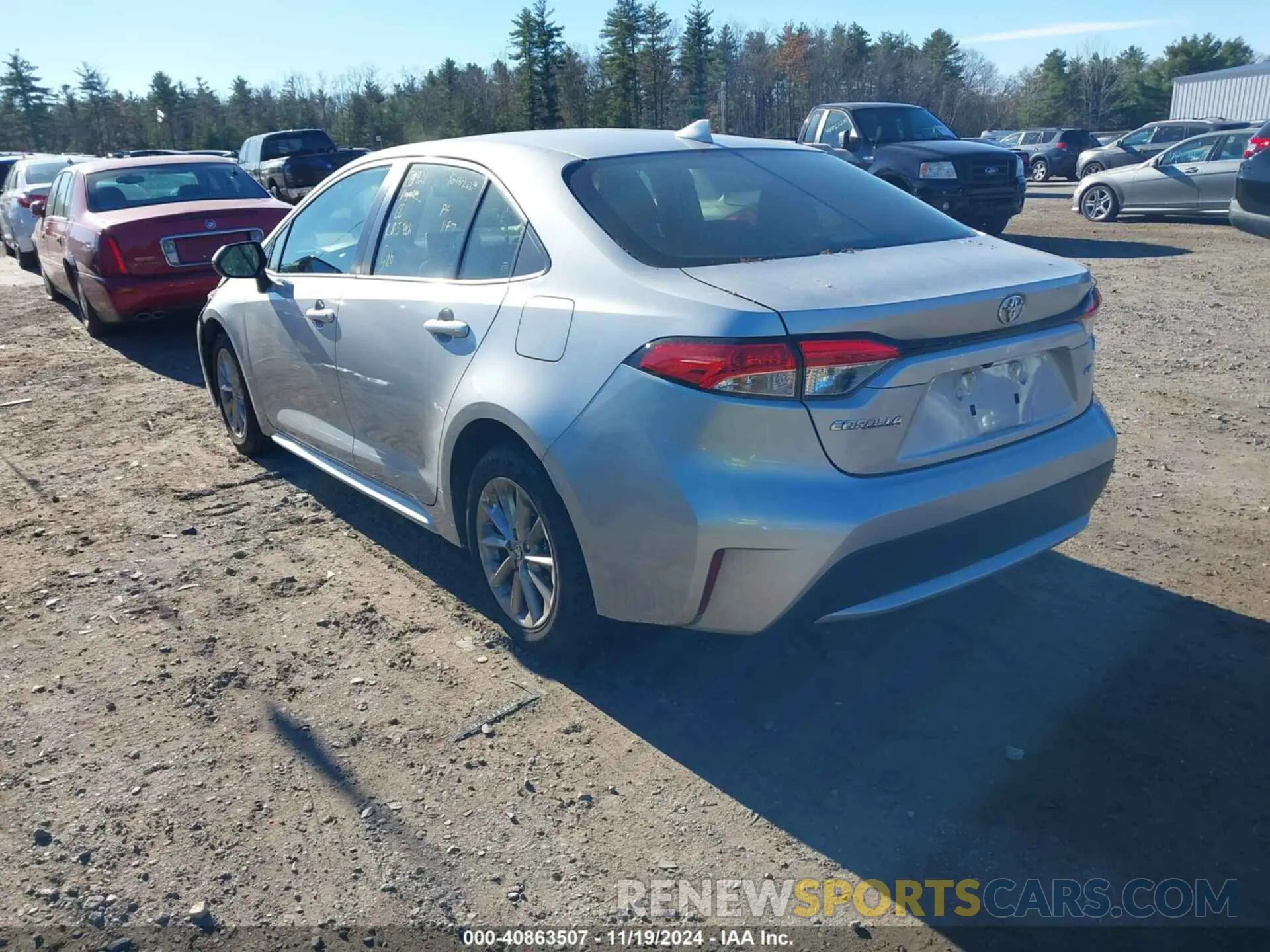 3 Photograph of a damaged car JTDVPMAE2MJ172436 TOYOTA COROLLA 2021