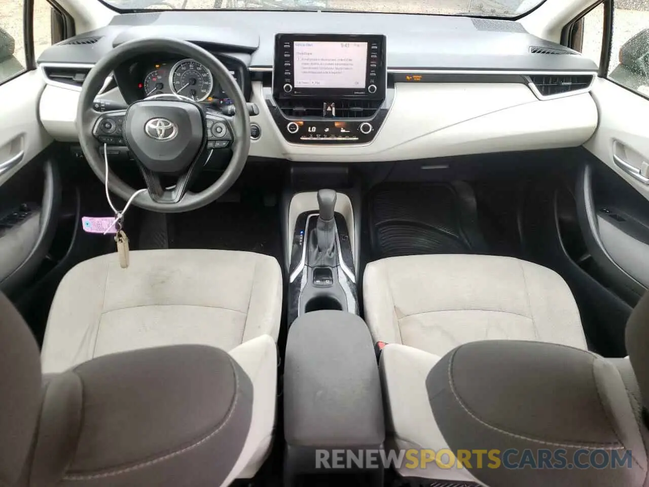 8 Photograph of a damaged car JTDVPMAE3MJ132723 TOYOTA COROLLA 2021