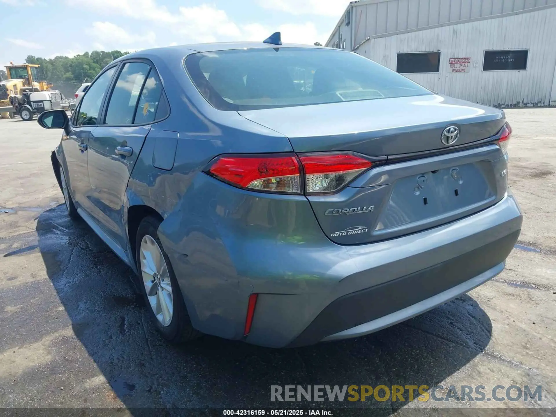 3 Photograph of a damaged car JTDVPMAE3MJ135931 TOYOTA COROLLA 2021