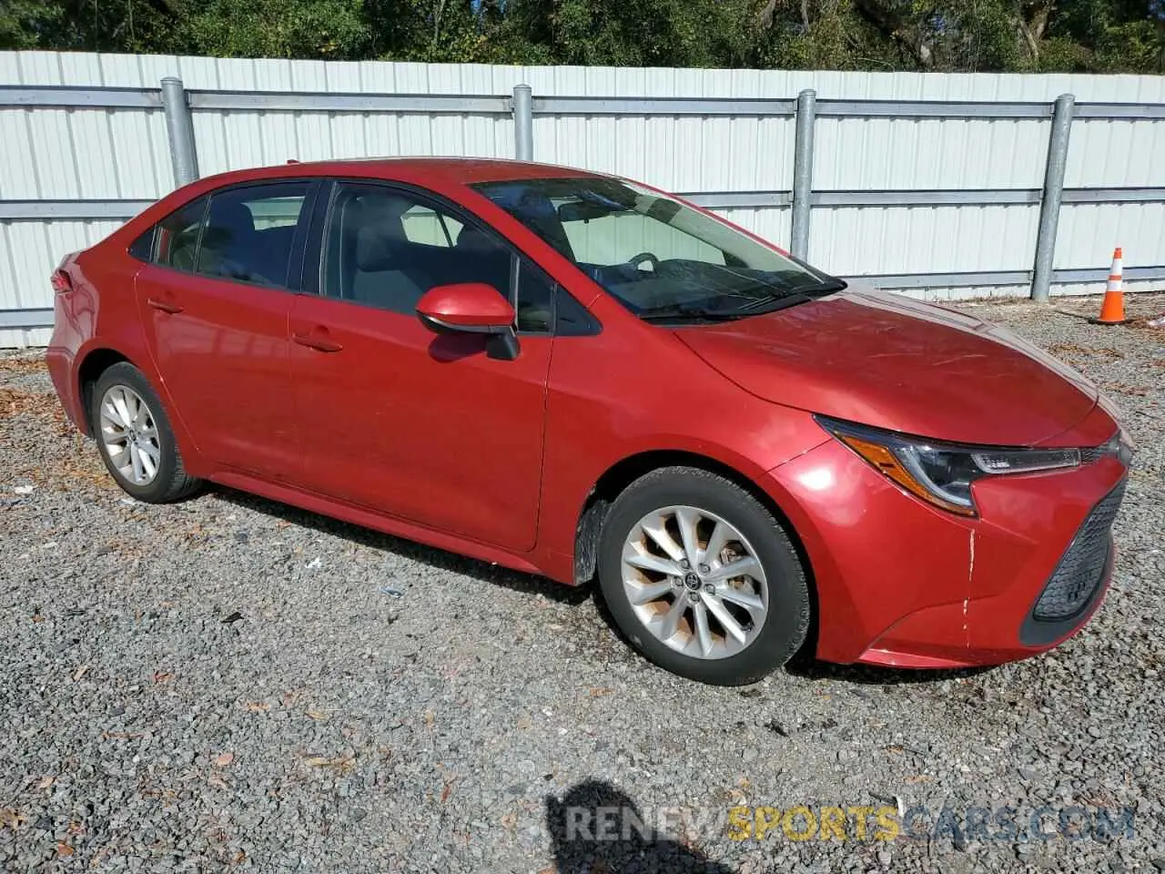 4 Photograph of a damaged car JTDVPMAE4MJ121486 TOYOTA COROLLA 2021