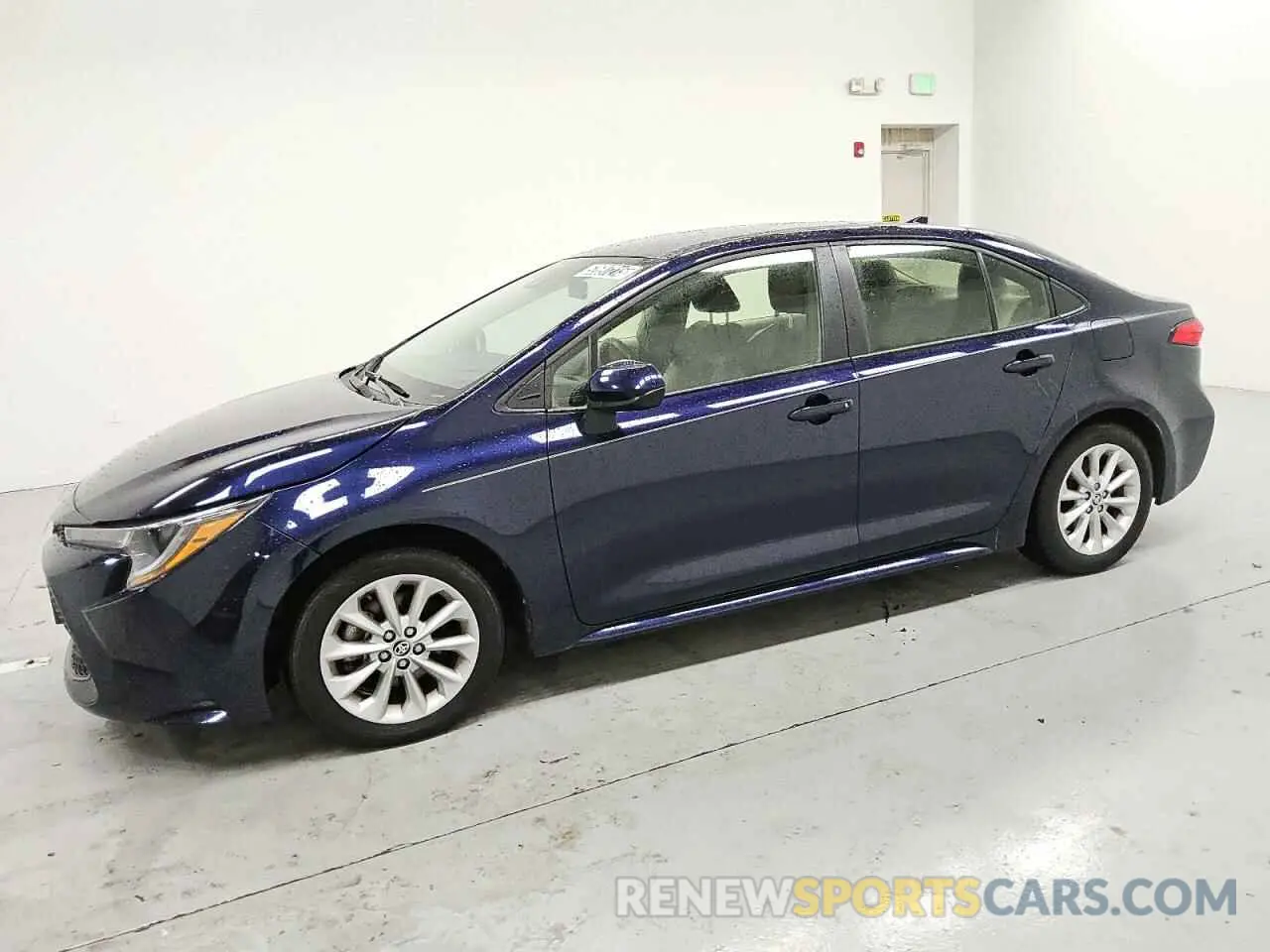 1 Photograph of a damaged car JTDVPMAE4MJ129913 TOYOTA COROLLA 2021