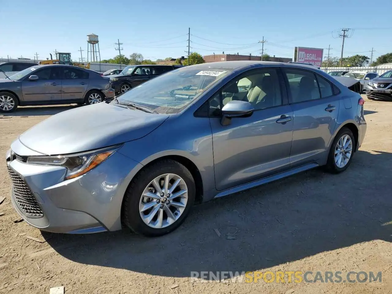 1 Photograph of a damaged car JTDVPMAE4MJ157551 TOYOTA COROLLA 2021