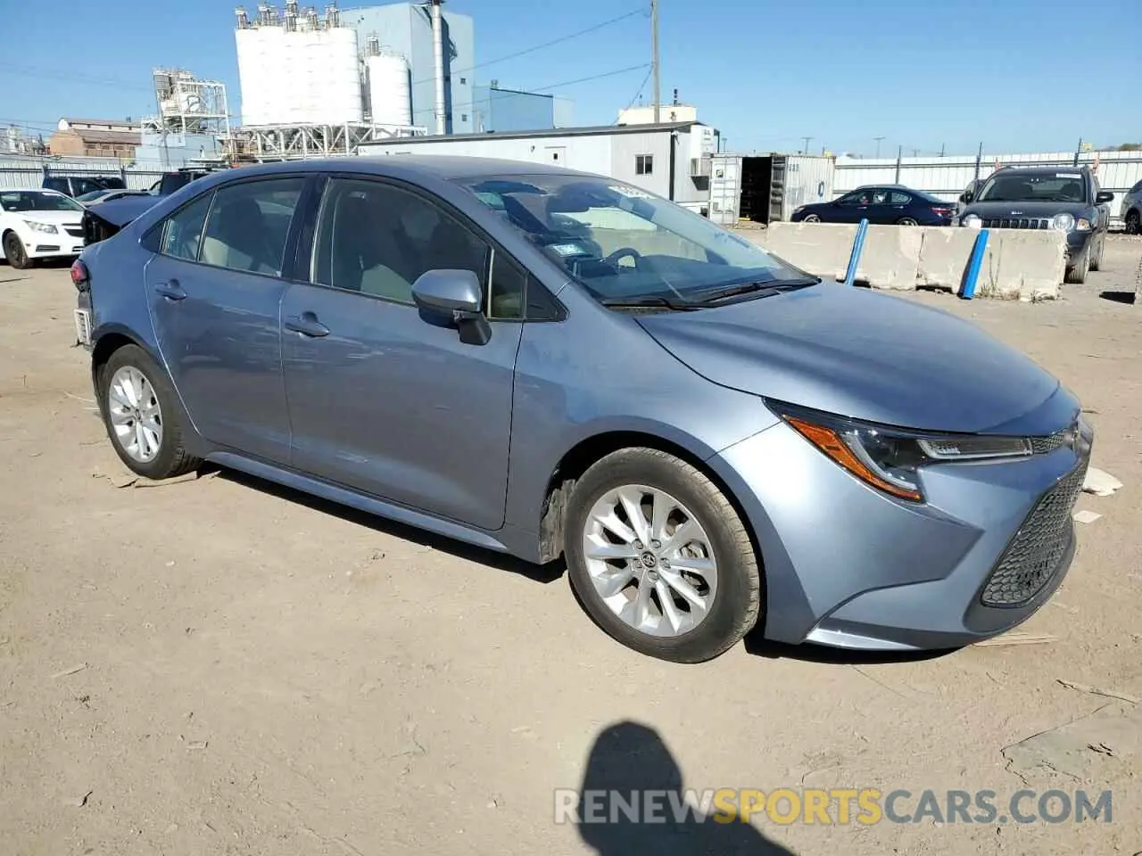 4 Photograph of a damaged car JTDVPMAE4MJ157551 TOYOTA COROLLA 2021