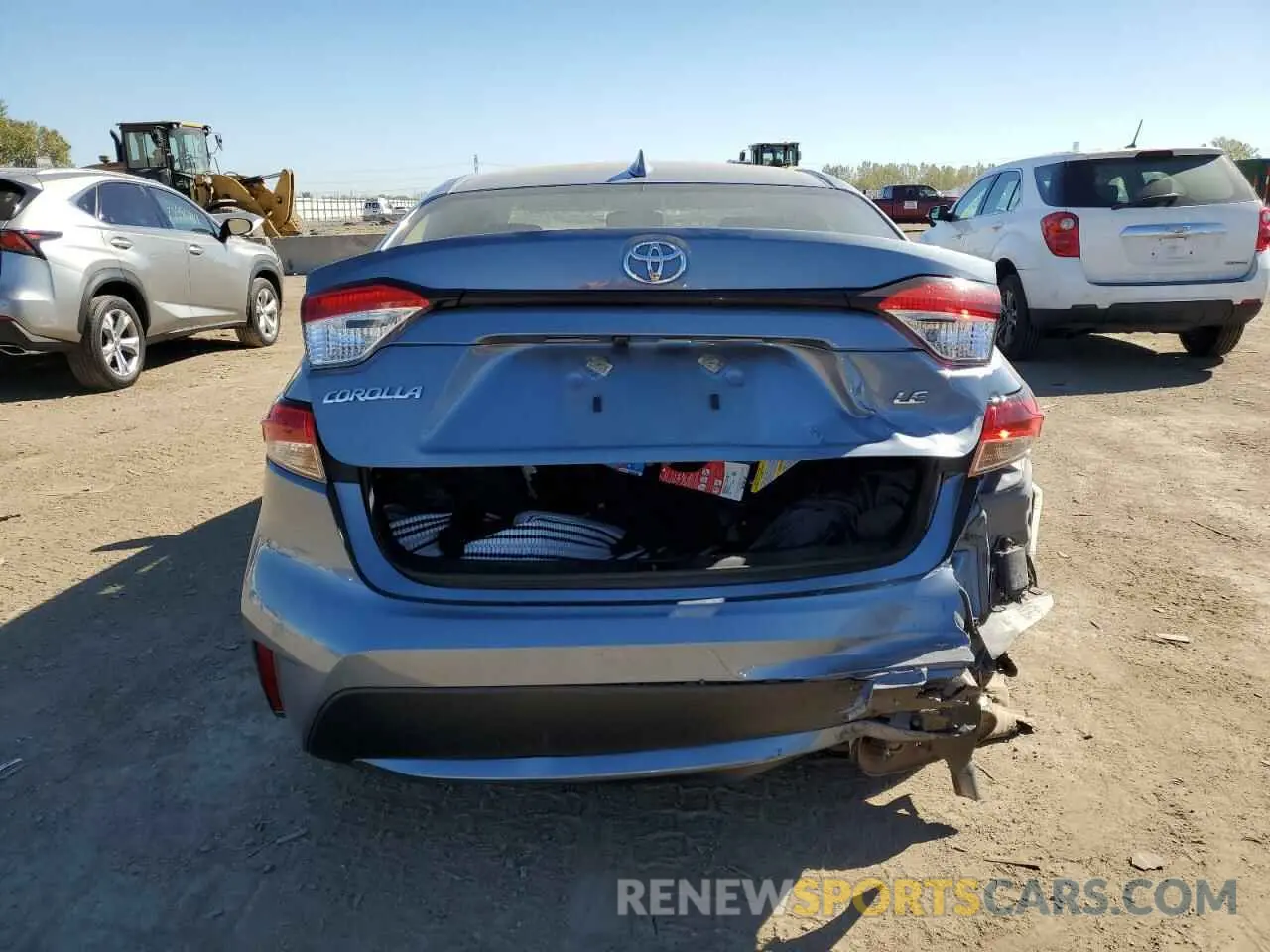 6 Photograph of a damaged car JTDVPMAE4MJ157551 TOYOTA COROLLA 2021