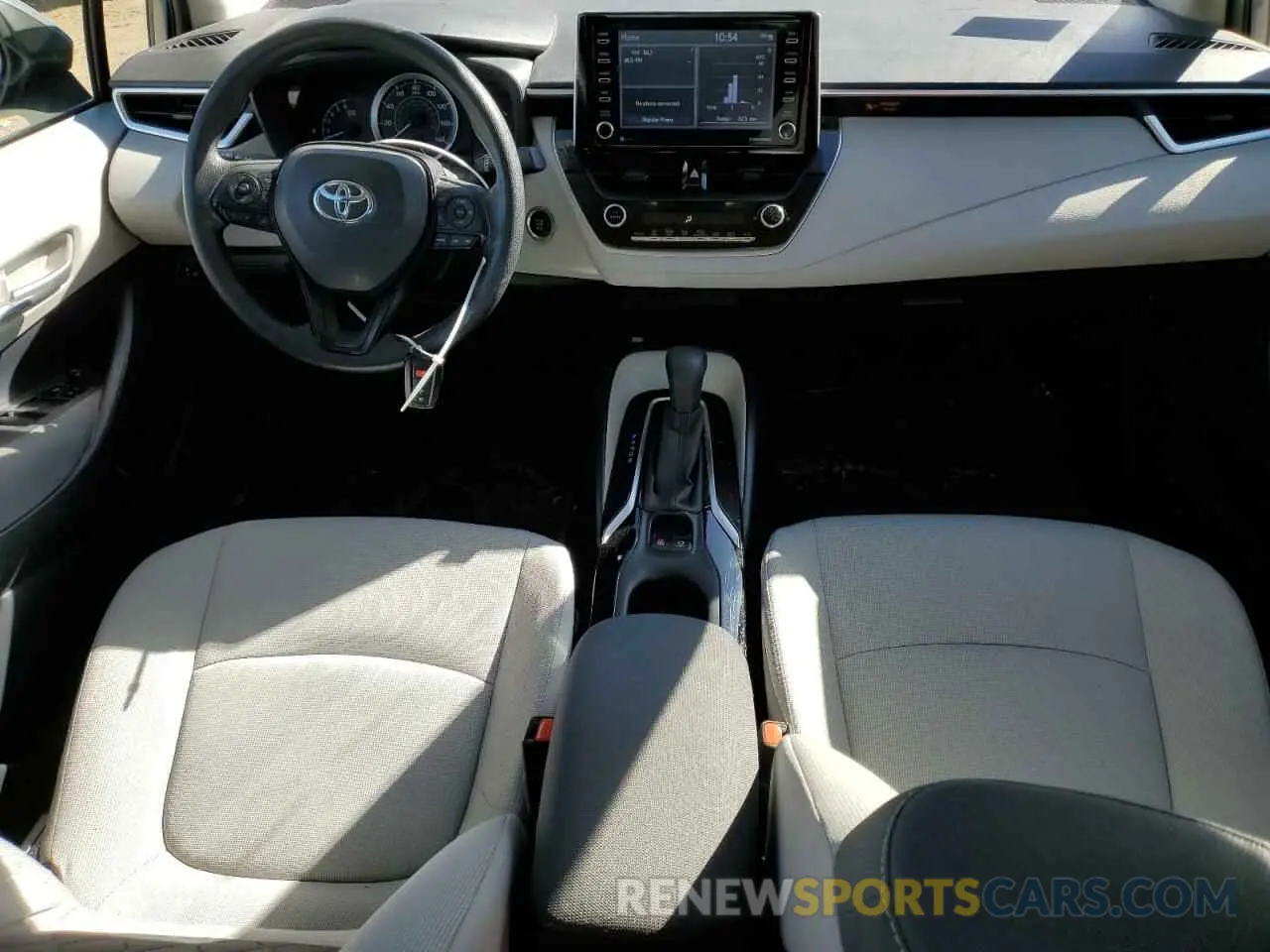 8 Photograph of a damaged car JTDVPMAE4MJ157551 TOYOTA COROLLA 2021