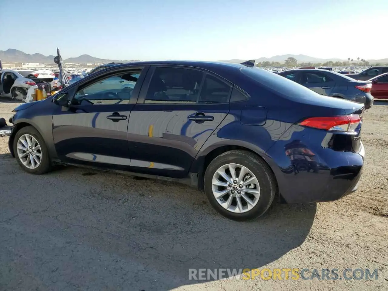 2 Photograph of a damaged car JTDVPMAE5MJ134845 TOYOTA COROLLA 2021