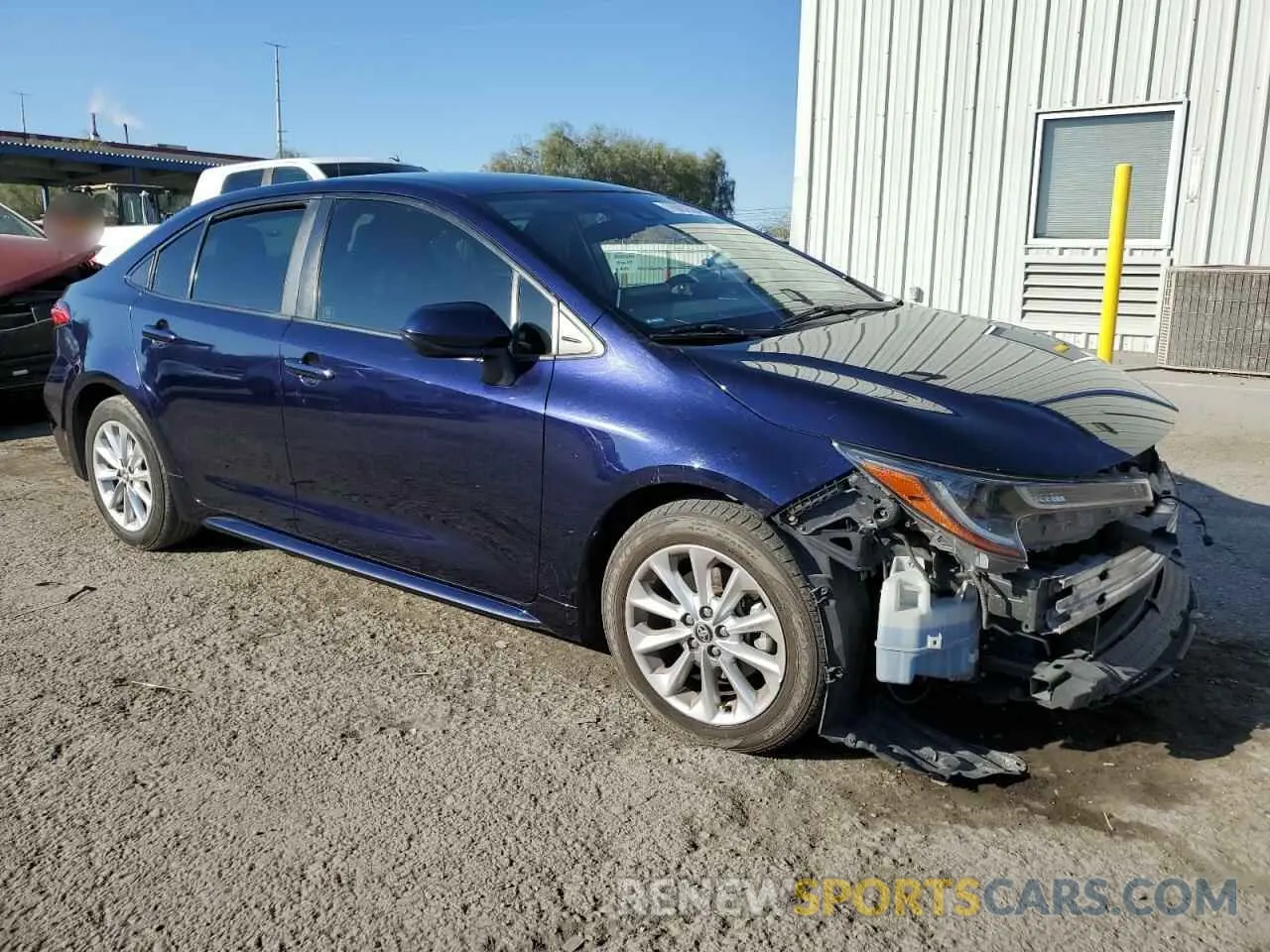 4 Photograph of a damaged car JTDVPMAE5MJ134845 TOYOTA COROLLA 2021