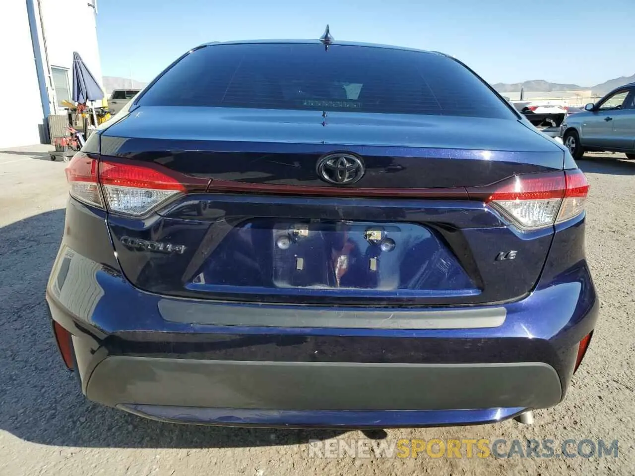 6 Photograph of a damaged car JTDVPMAE5MJ134845 TOYOTA COROLLA 2021