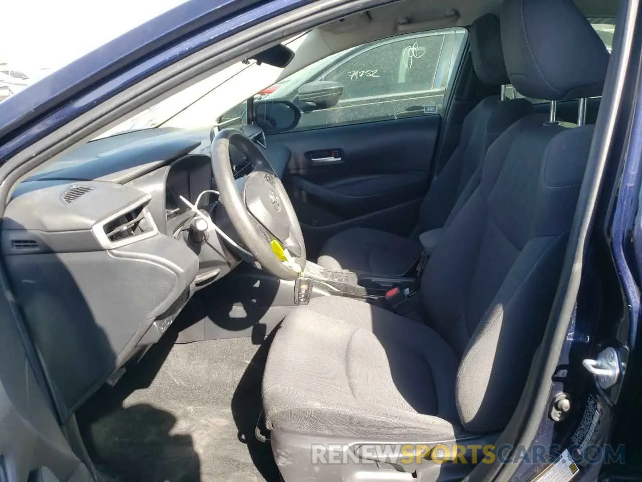 7 Photograph of a damaged car JTDVPMAE5MJ134845 TOYOTA COROLLA 2021