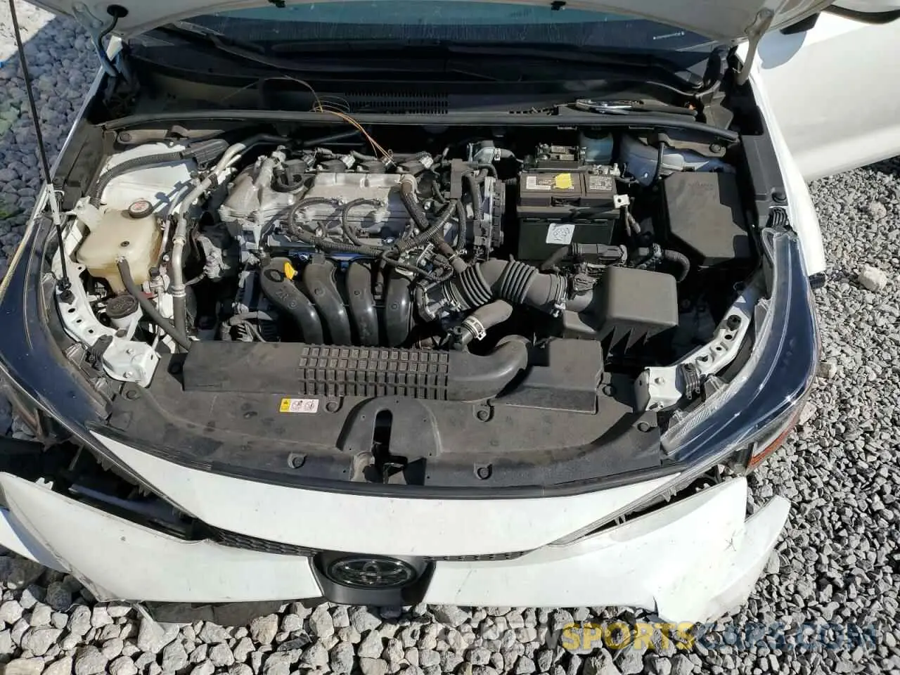 11 Photograph of a damaged car JTDVPMAE5MJ153749 TOYOTA COROLLA 2021