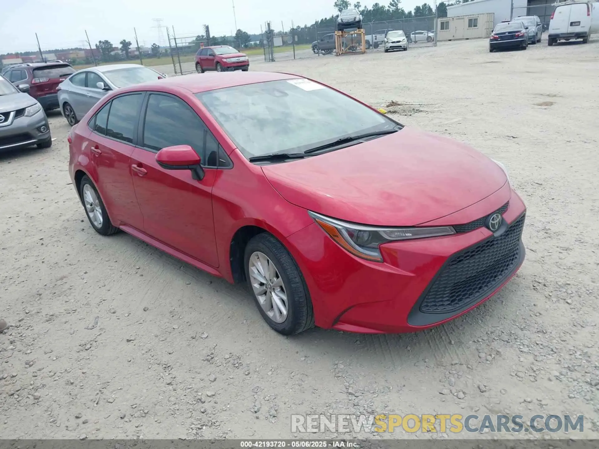 1 Photograph of a damaged car JTDVPMAE5MJ162757 TOYOTA COROLLA 2021