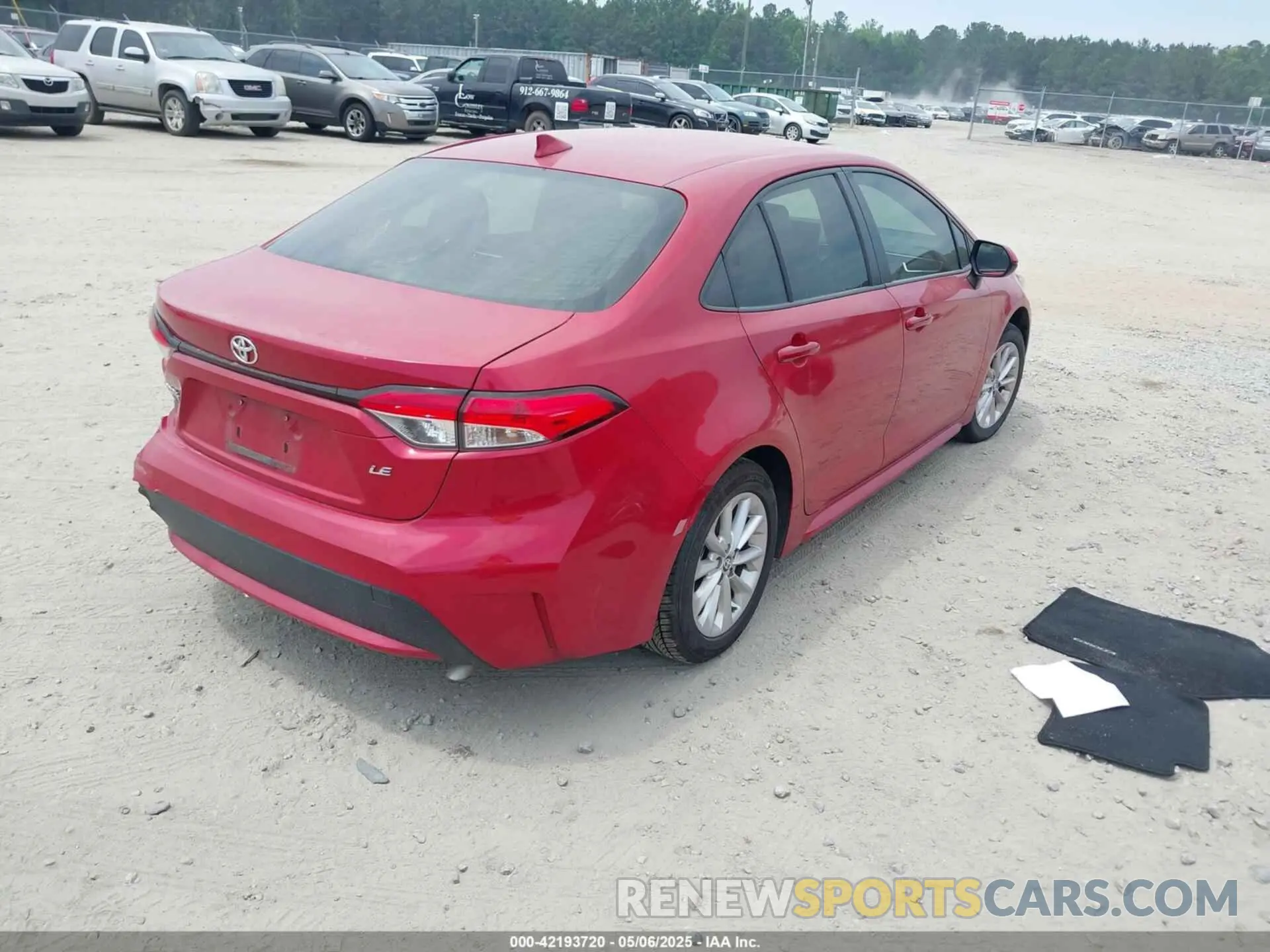 4 Photograph of a damaged car JTDVPMAE5MJ162757 TOYOTA COROLLA 2021