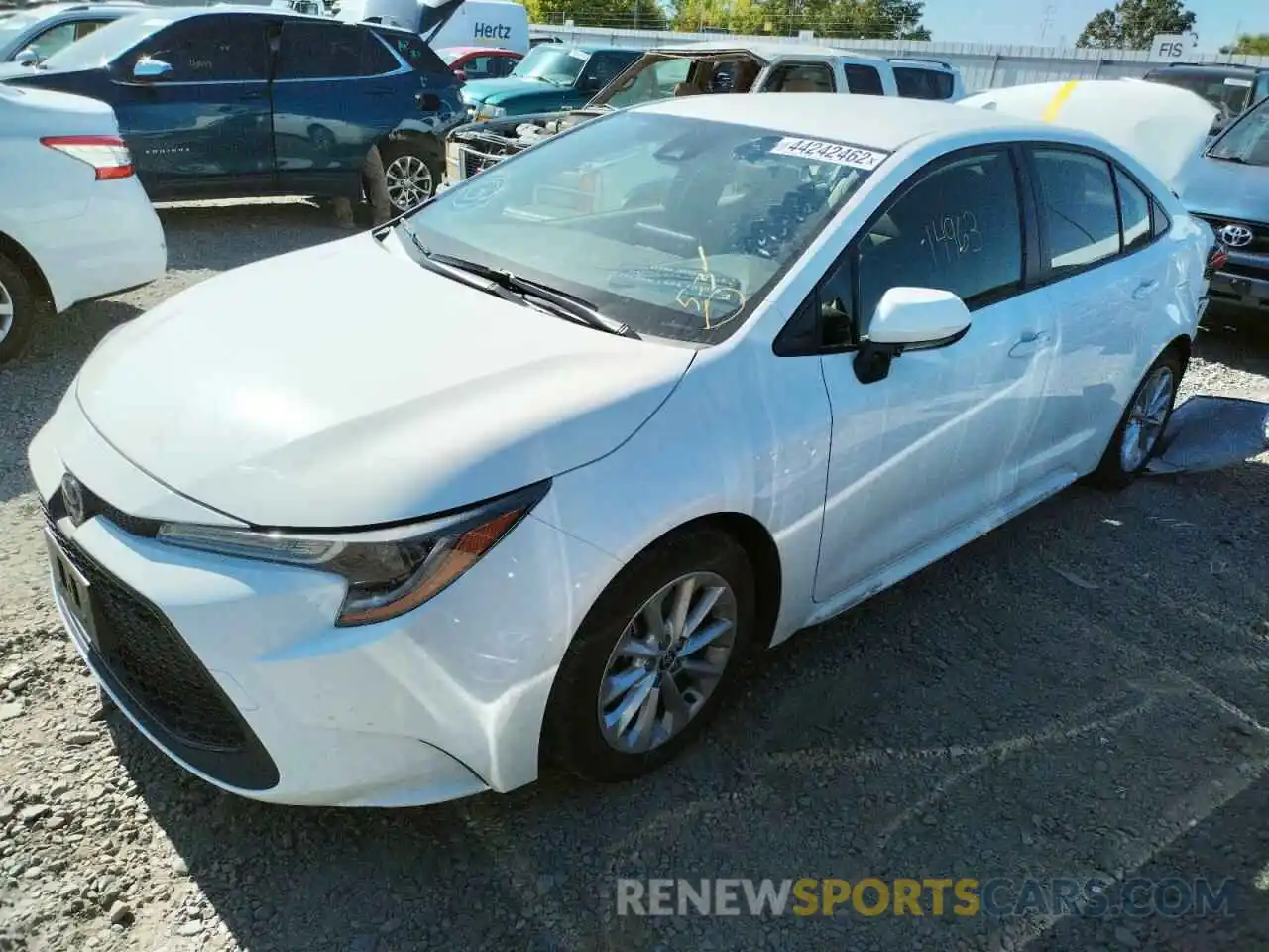 2 Photograph of a damaged car JTDVPMAE6MJ132117 TOYOTA COROLLA 2021