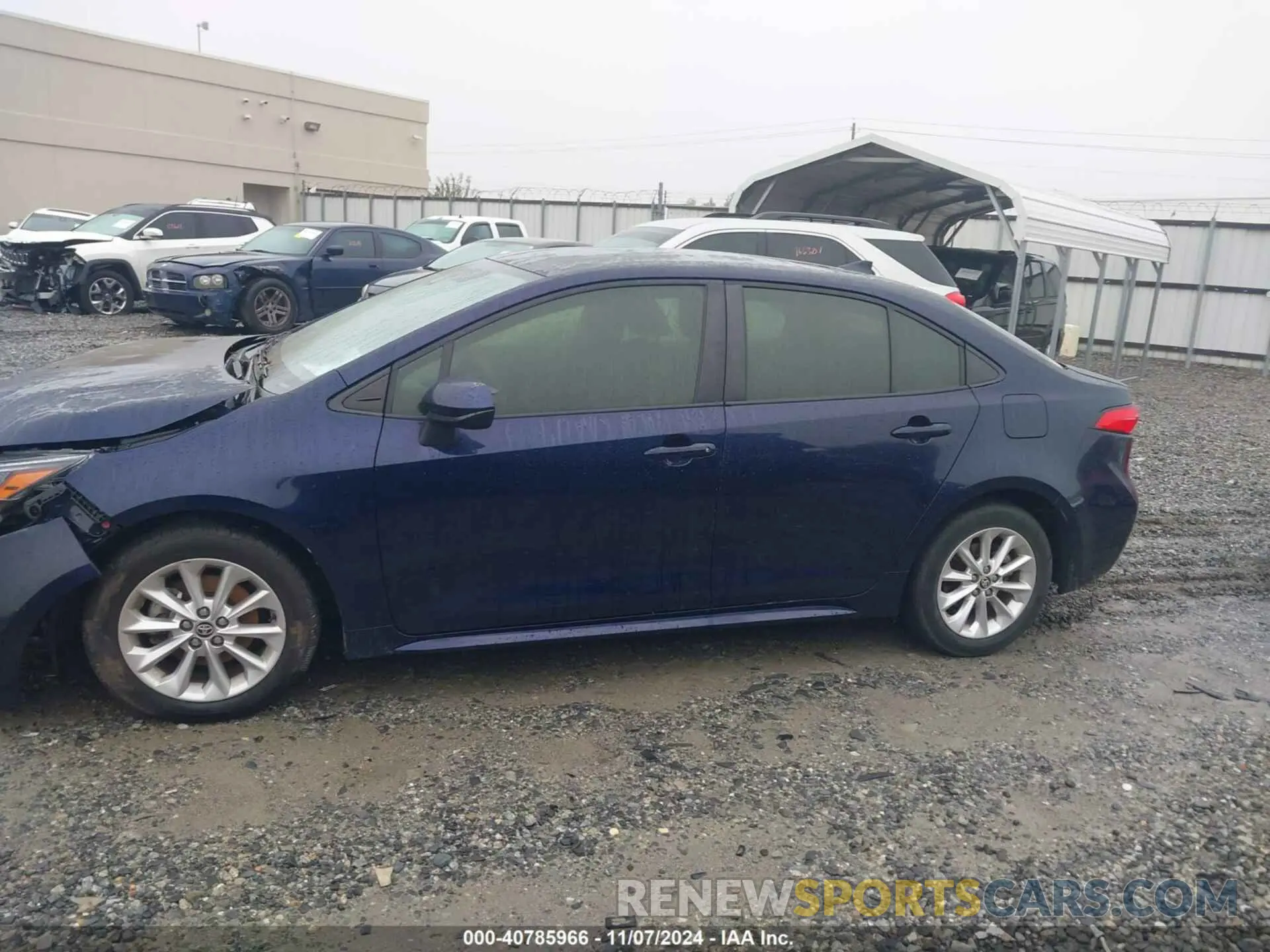 14 Photograph of a damaged car JTDVPMAE6MJ177963 TOYOTA COROLLA 2021