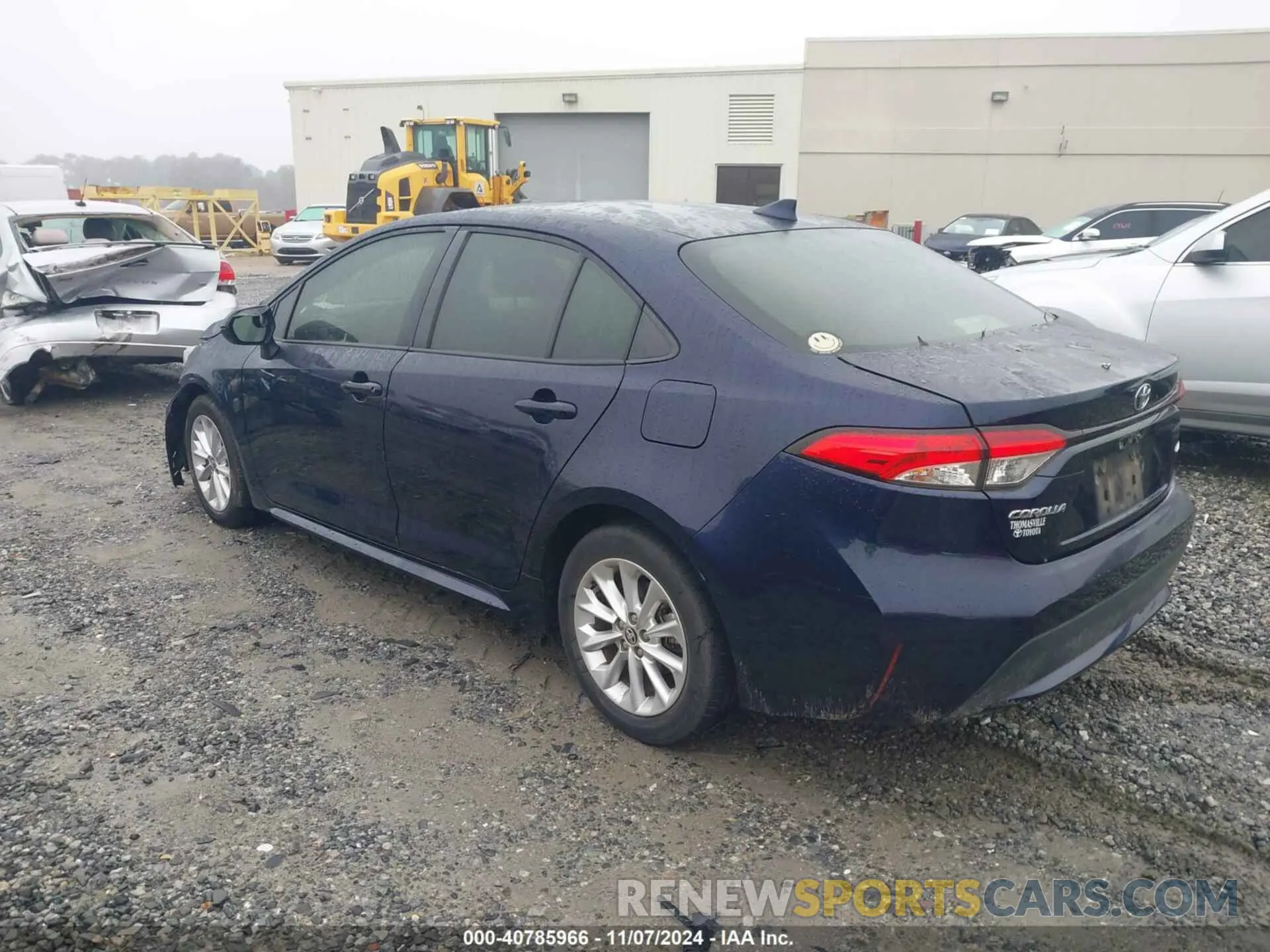 3 Photograph of a damaged car JTDVPMAE6MJ177963 TOYOTA COROLLA 2021
