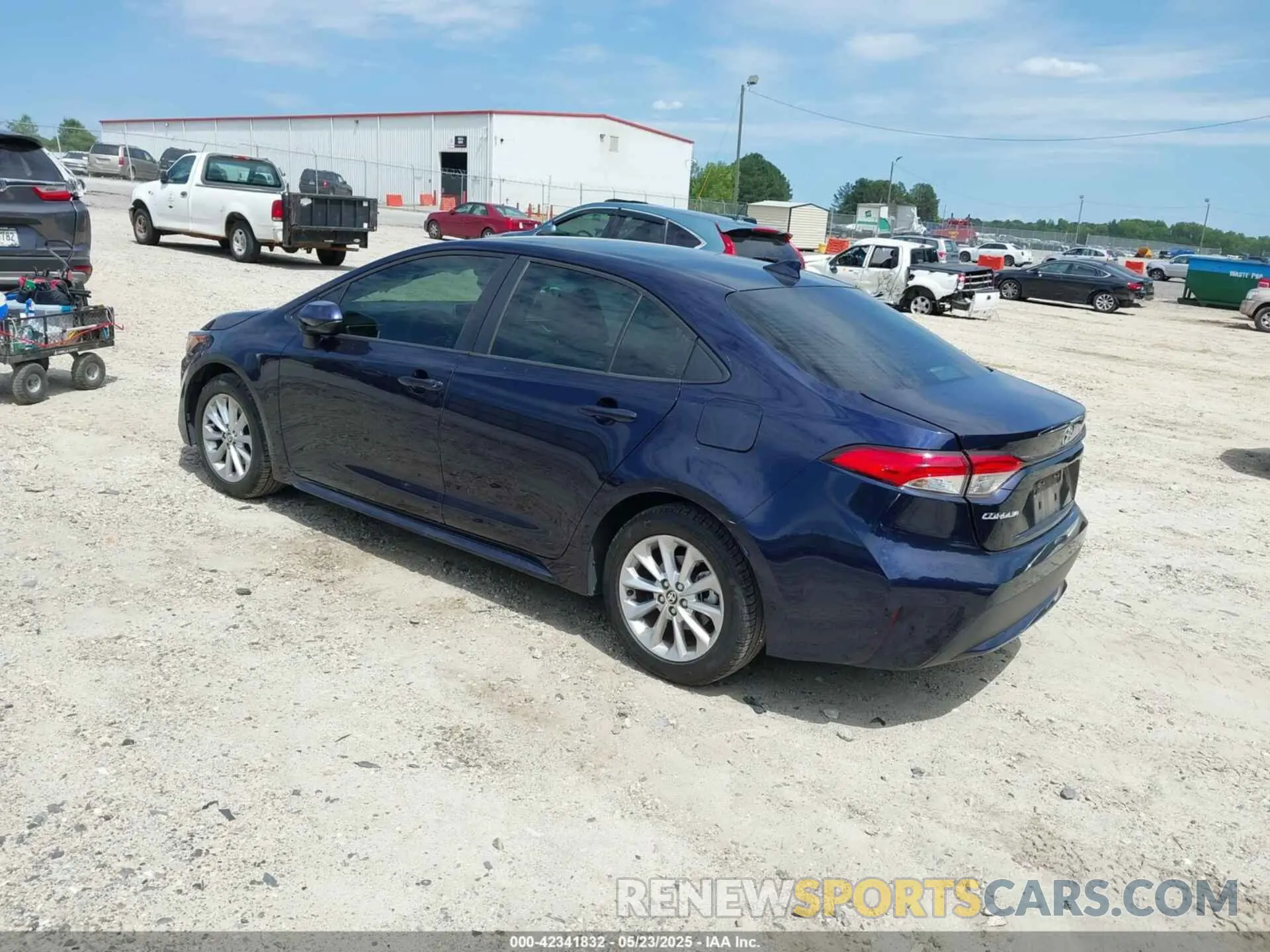 3 Photograph of a damaged car JTDVPMAE7MJ123362 TOYOTA COROLLA 2021