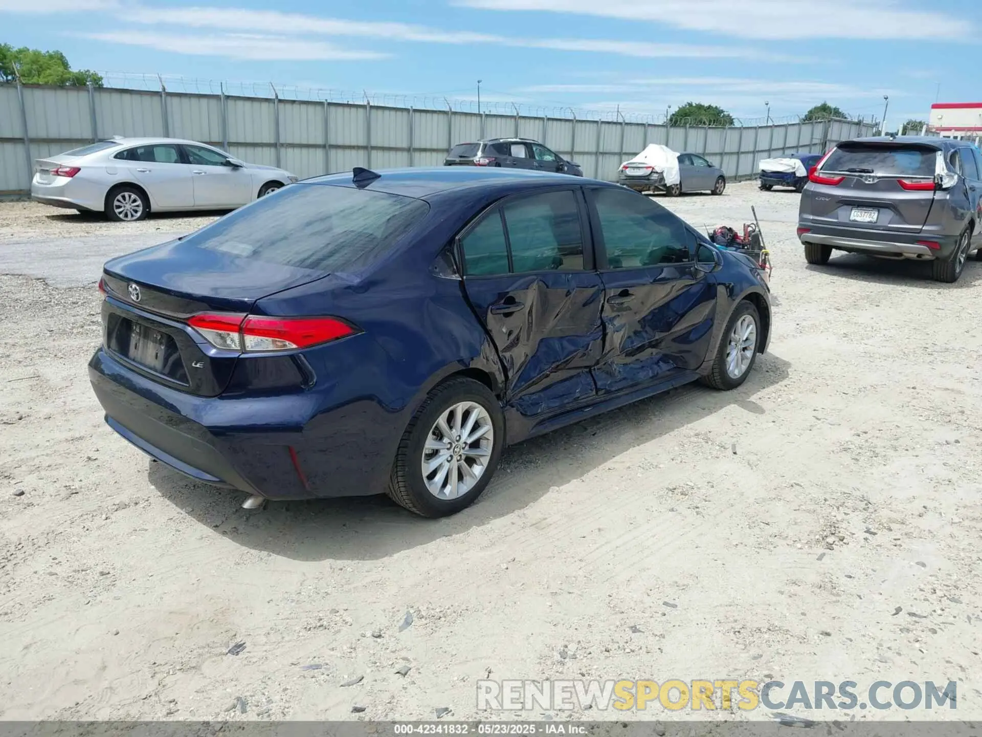 4 Photograph of a damaged car JTDVPMAE7MJ123362 TOYOTA COROLLA 2021