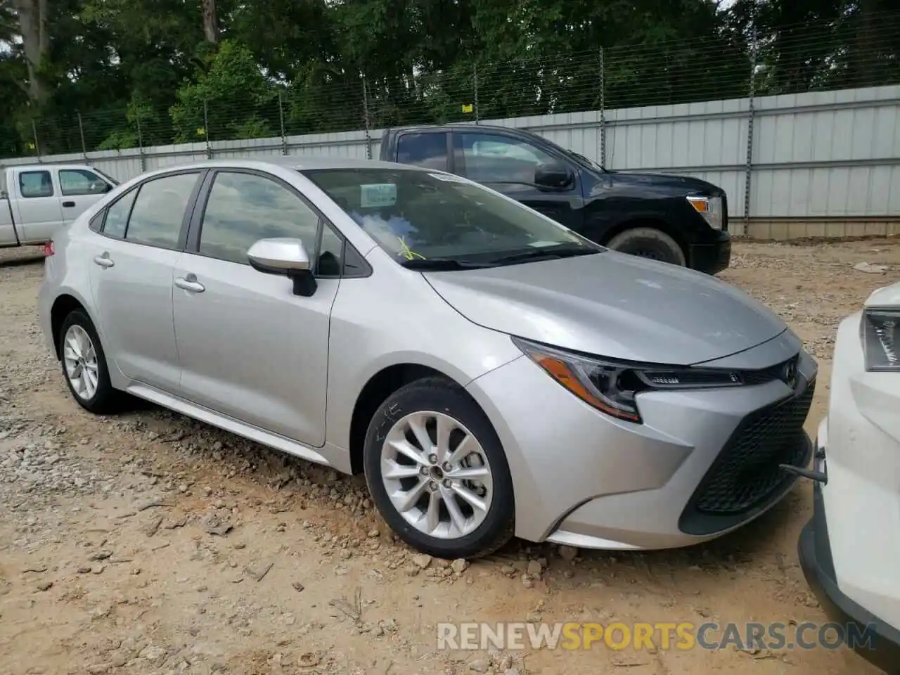 1 Photograph of a damaged car JTDVPMAE7MJ129467 TOYOTA COROLLA 2021