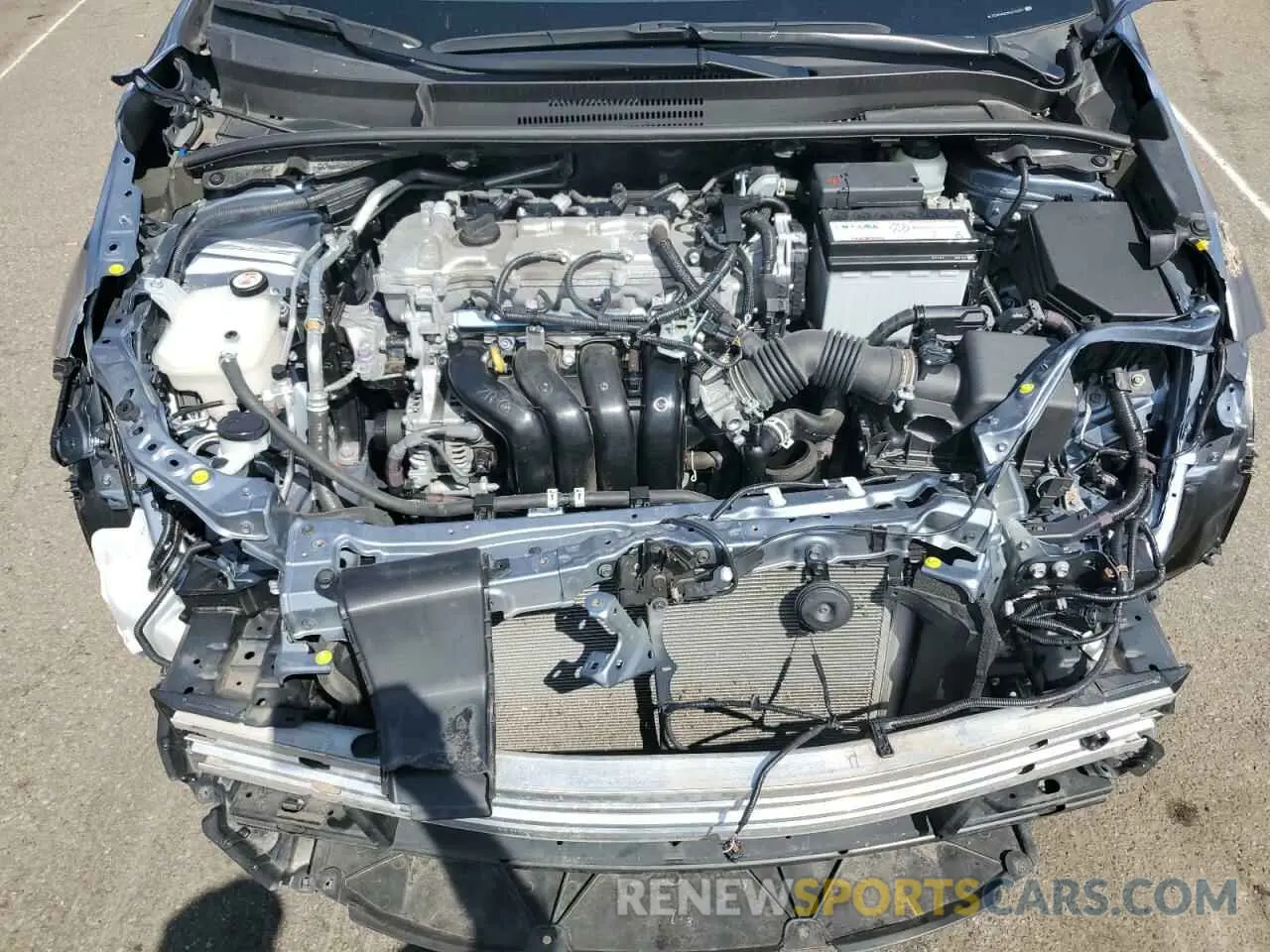 11 Photograph of a damaged car JTDVPMAE7MJ136371 TOYOTA COROLLA 2021