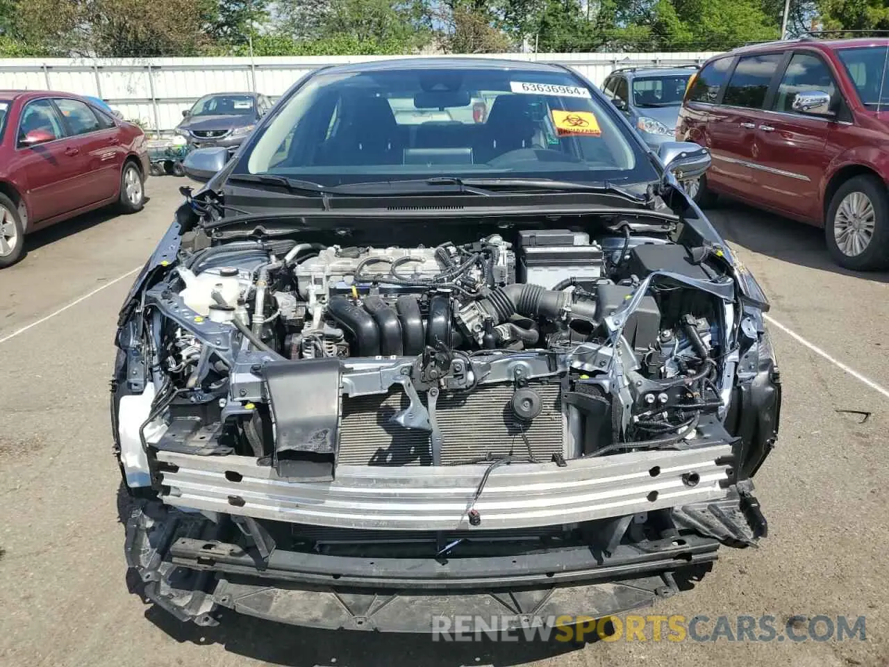 5 Photograph of a damaged car JTDVPMAE7MJ136371 TOYOTA COROLLA 2021