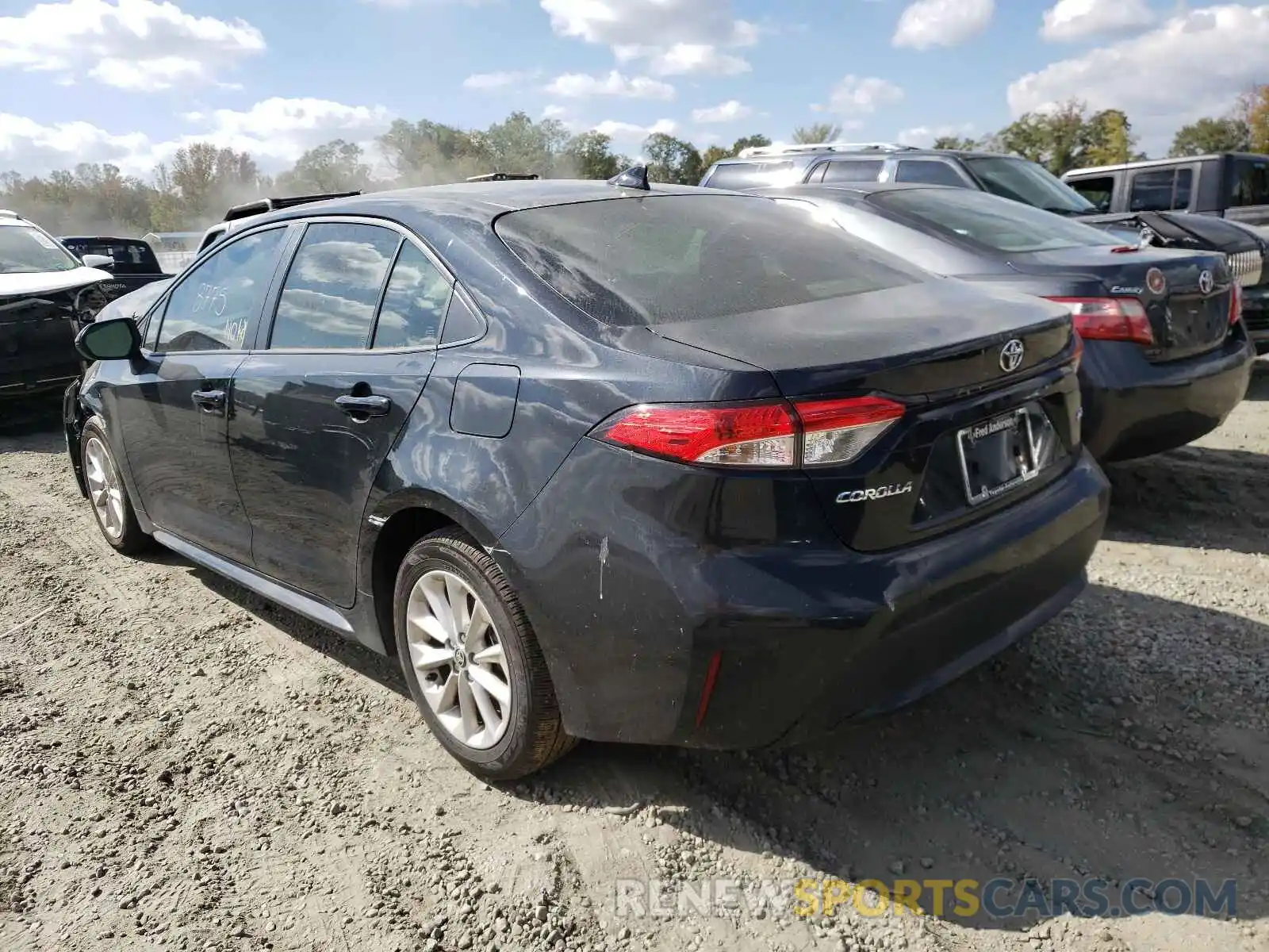 3 Photograph of a damaged car JTDVPMAE7MJ140694 TOYOTA COROLLA 2021