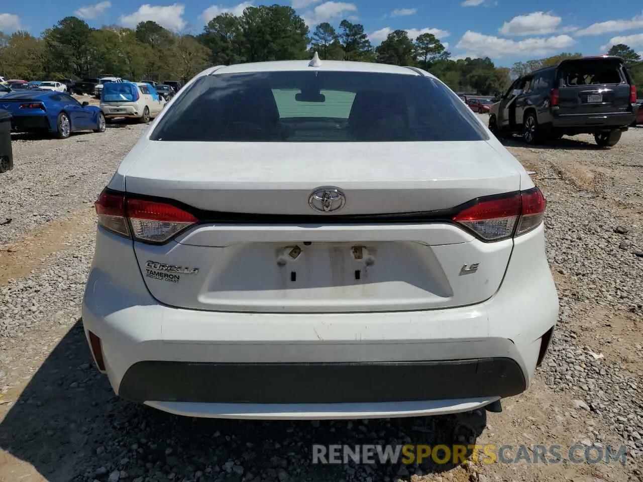 6 Photograph of a damaged car JTDVPMAE7MJ162310 TOYOTA COROLLA 2021