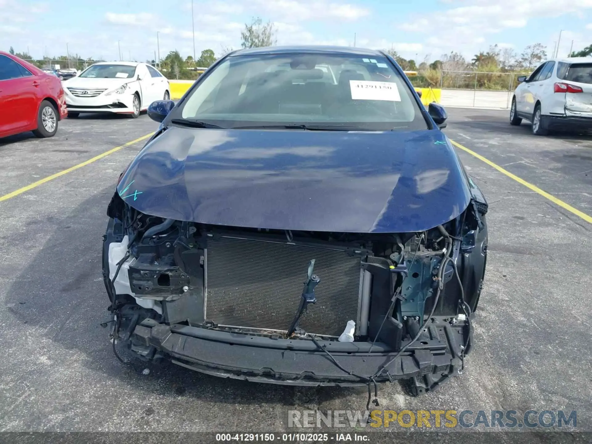 13 Photograph of a damaged car JTDVPMAE7MJ171752 TOYOTA COROLLA 2021