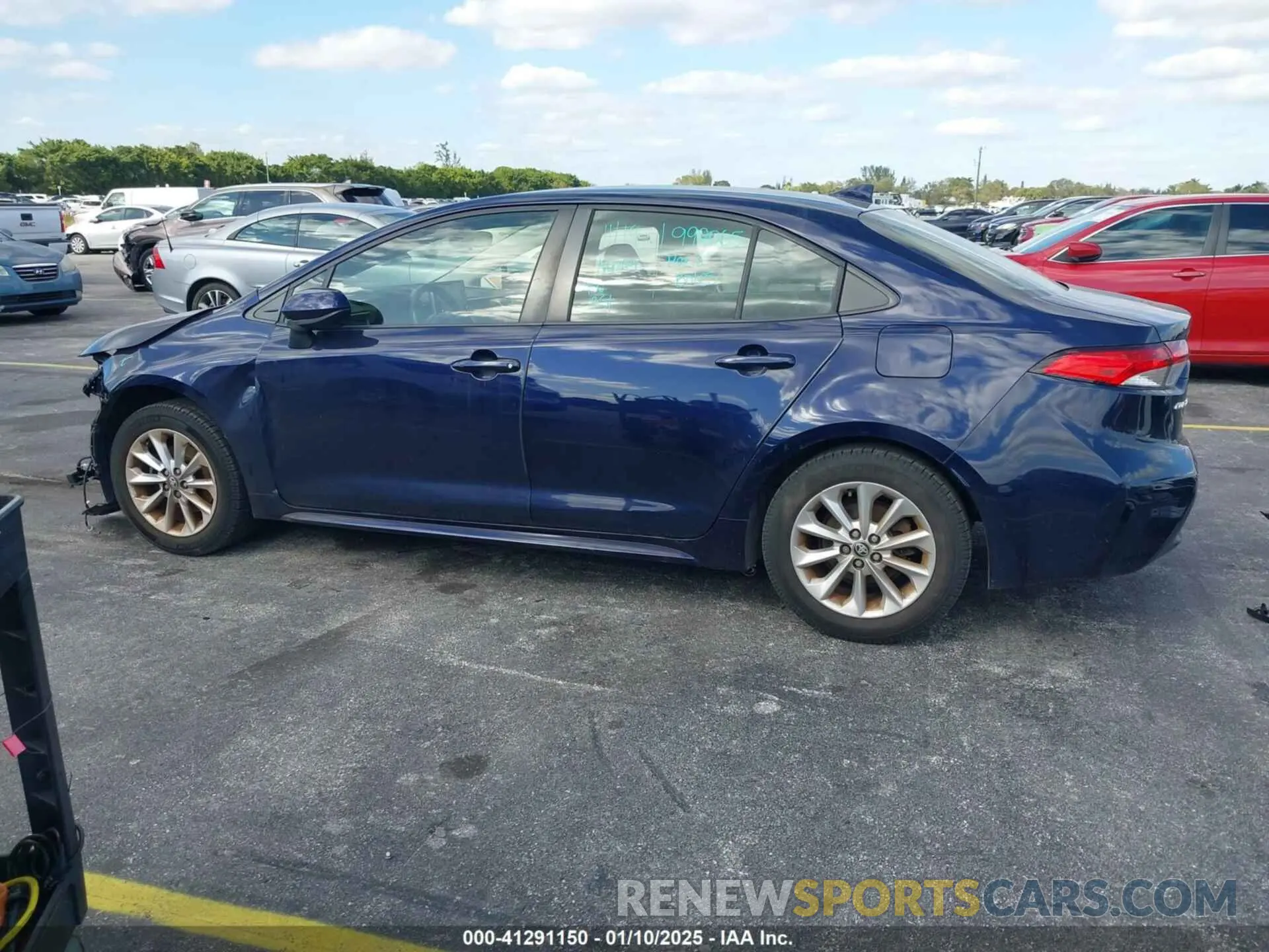 15 Photograph of a damaged car JTDVPMAE7MJ171752 TOYOTA COROLLA 2021