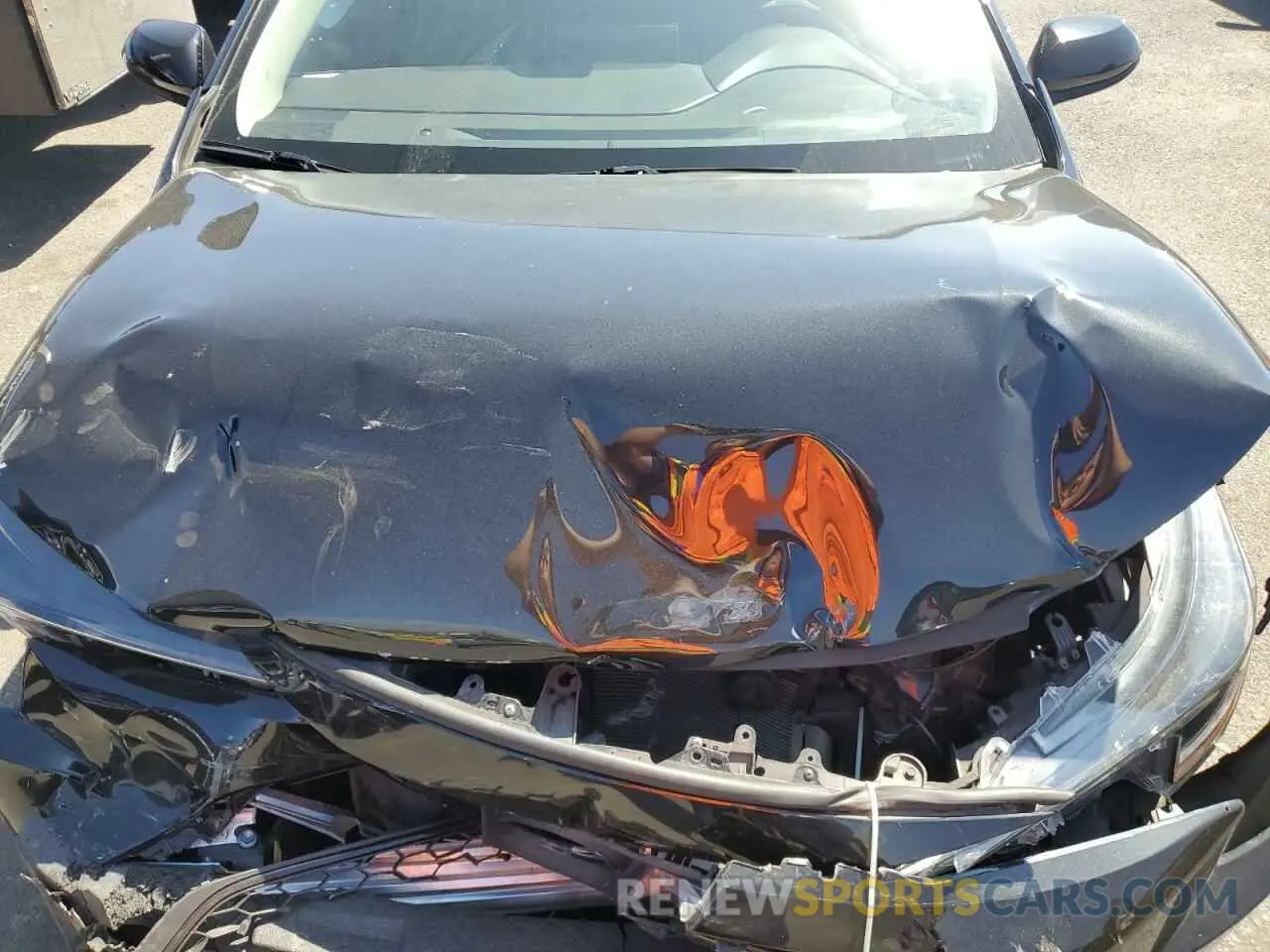 12 Photograph of a damaged car JTDVPMAE7MJ174067 TOYOTA COROLLA 2021