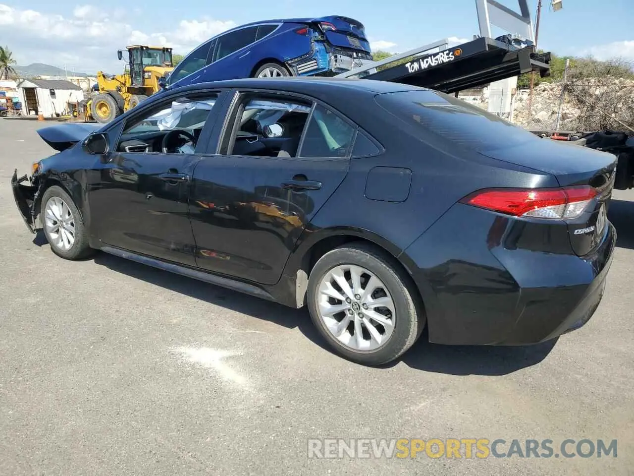 2 Photograph of a damaged car JTDVPMAE7MJ174067 TOYOTA COROLLA 2021