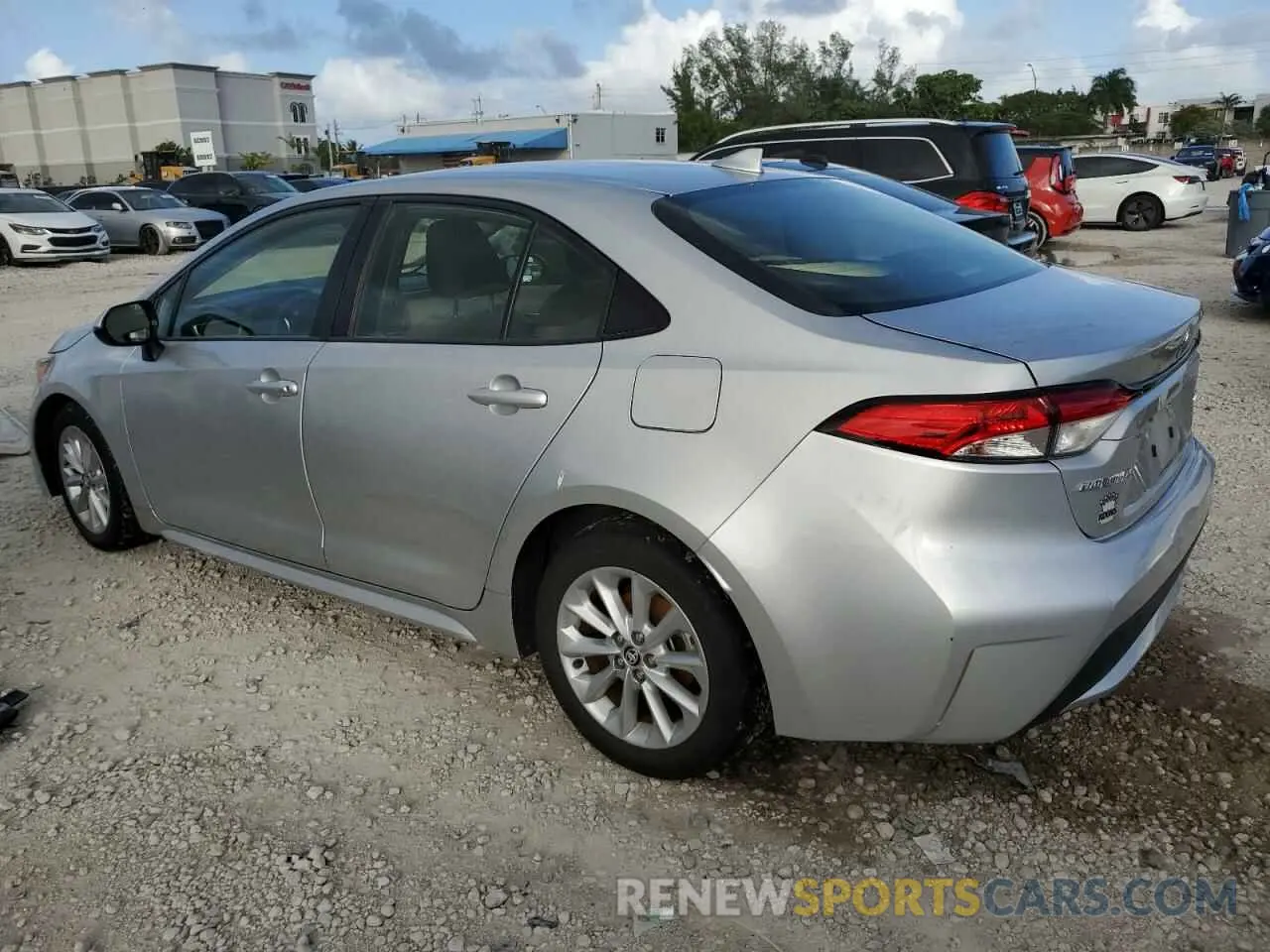 2 Photograph of a damaged car JTDVPMAE8MJ146102 TOYOTA COROLLA 2021