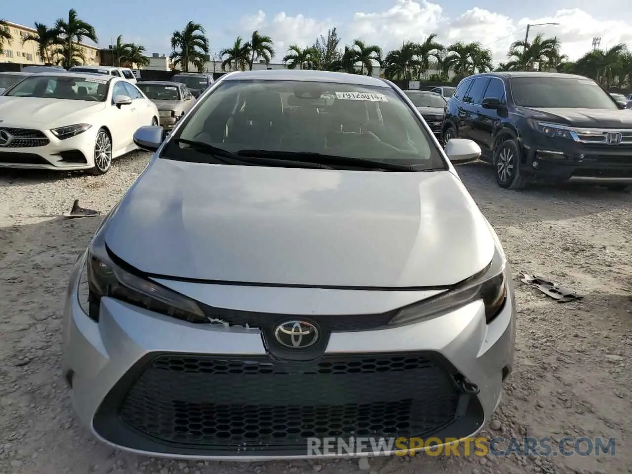 5 Photograph of a damaged car JTDVPMAE8MJ146102 TOYOTA COROLLA 2021