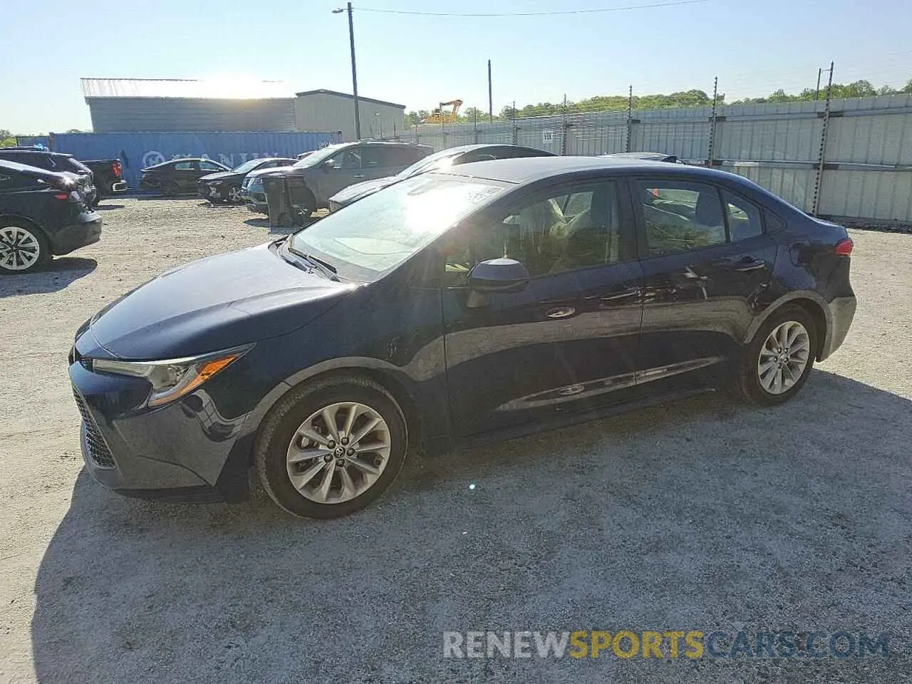 1 Photograph of a damaged car JTDVPMAE9MJ122648 TOYOTA COROLLA 2021
