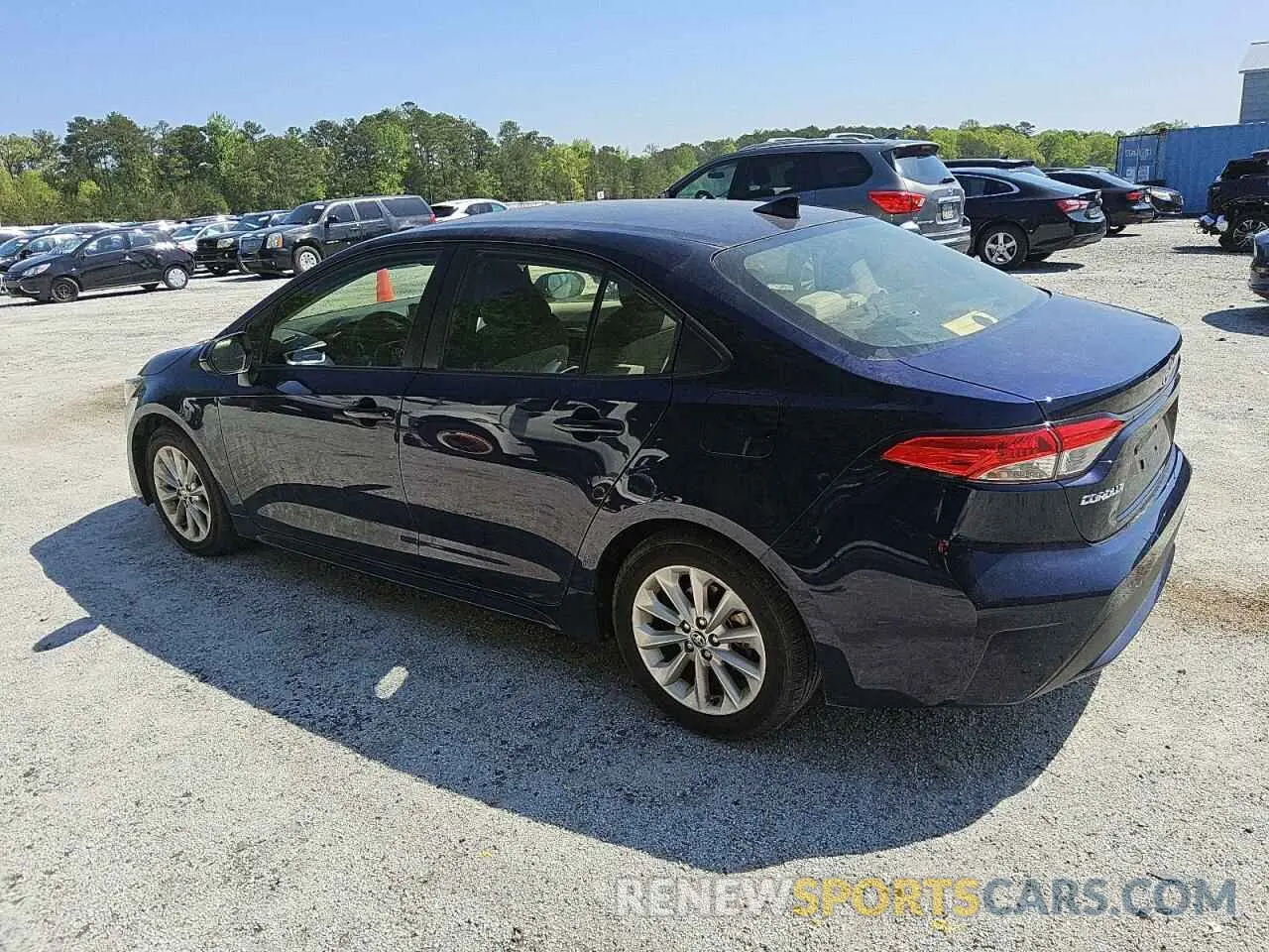 2 Photograph of a damaged car JTDVPMAE9MJ122648 TOYOTA COROLLA 2021