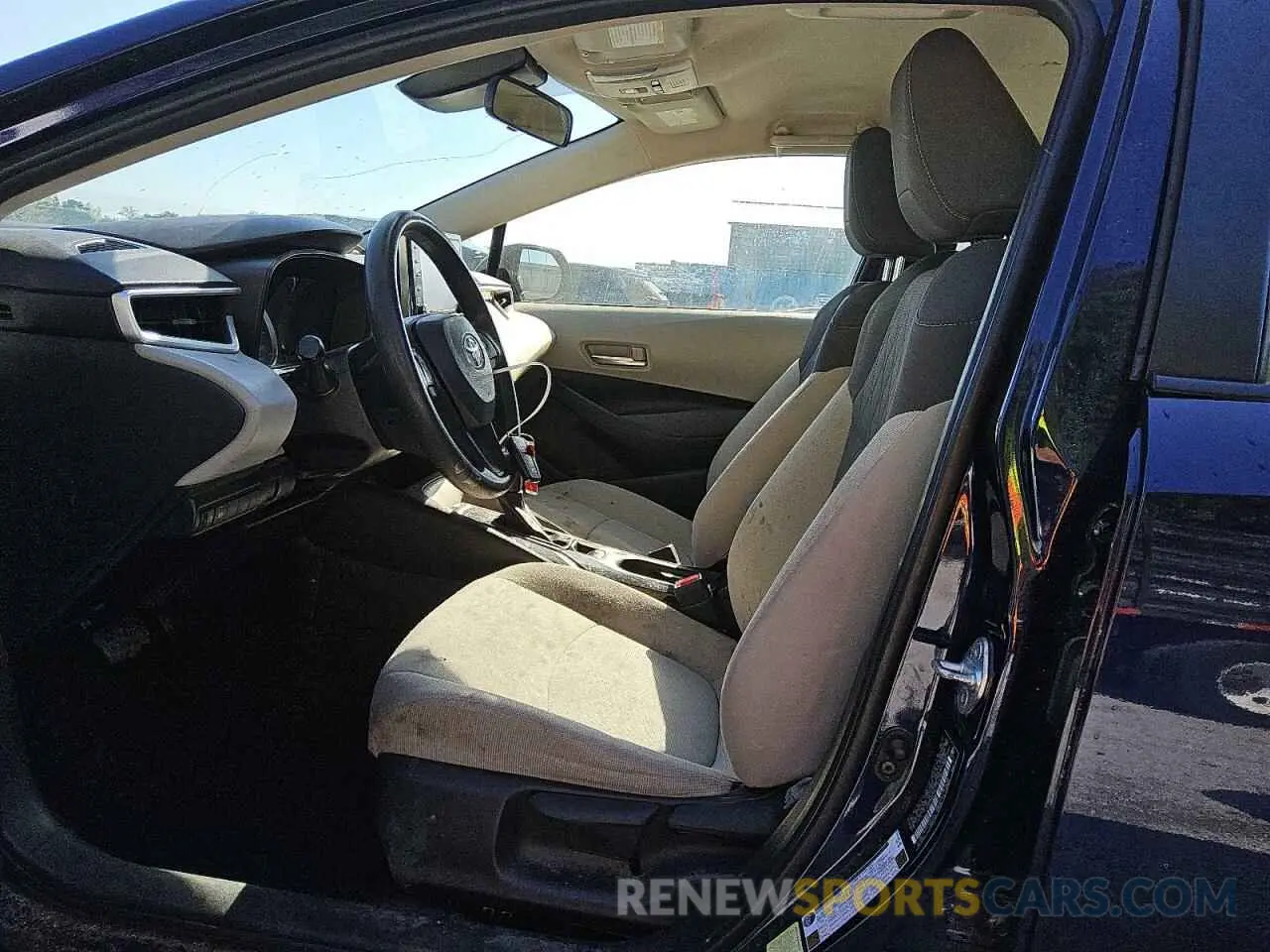 7 Photograph of a damaged car JTDVPMAE9MJ122648 TOYOTA COROLLA 2021