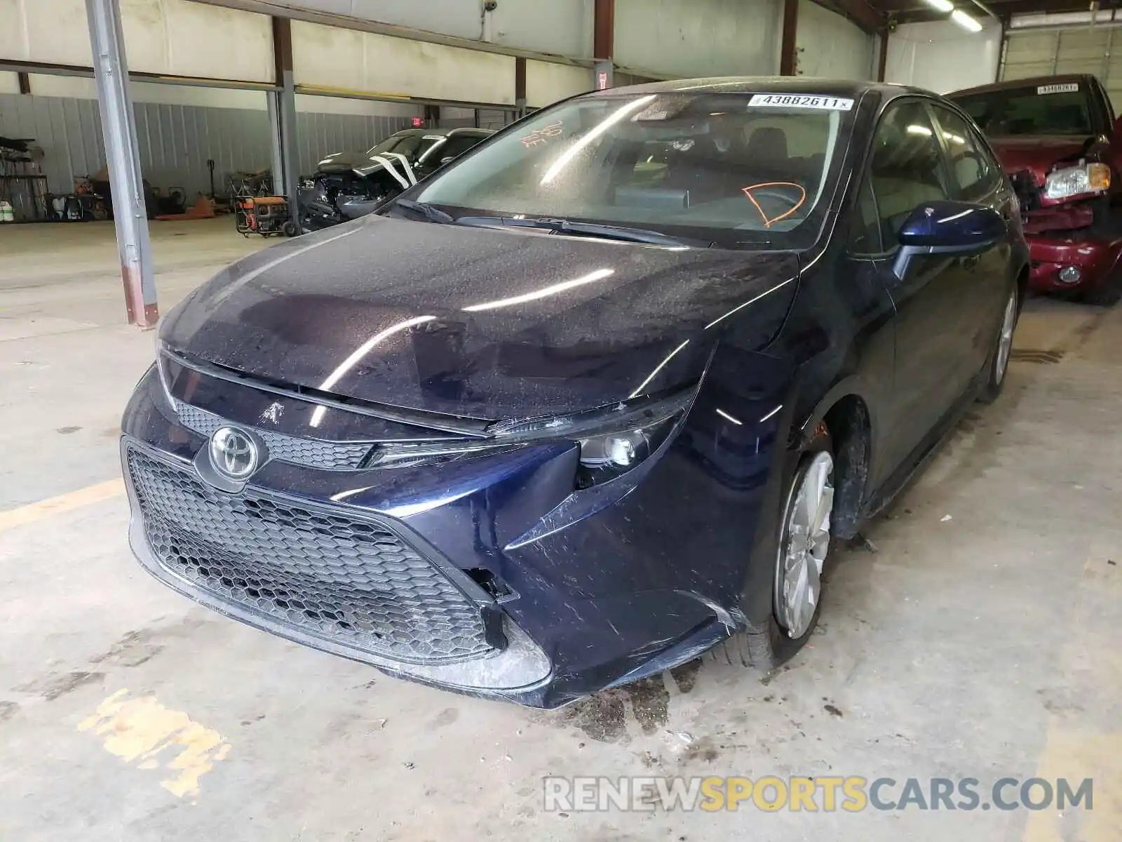 9 Photograph of a damaged car JTDVPMAEXMJ121458 TOYOTA COROLLA 2021