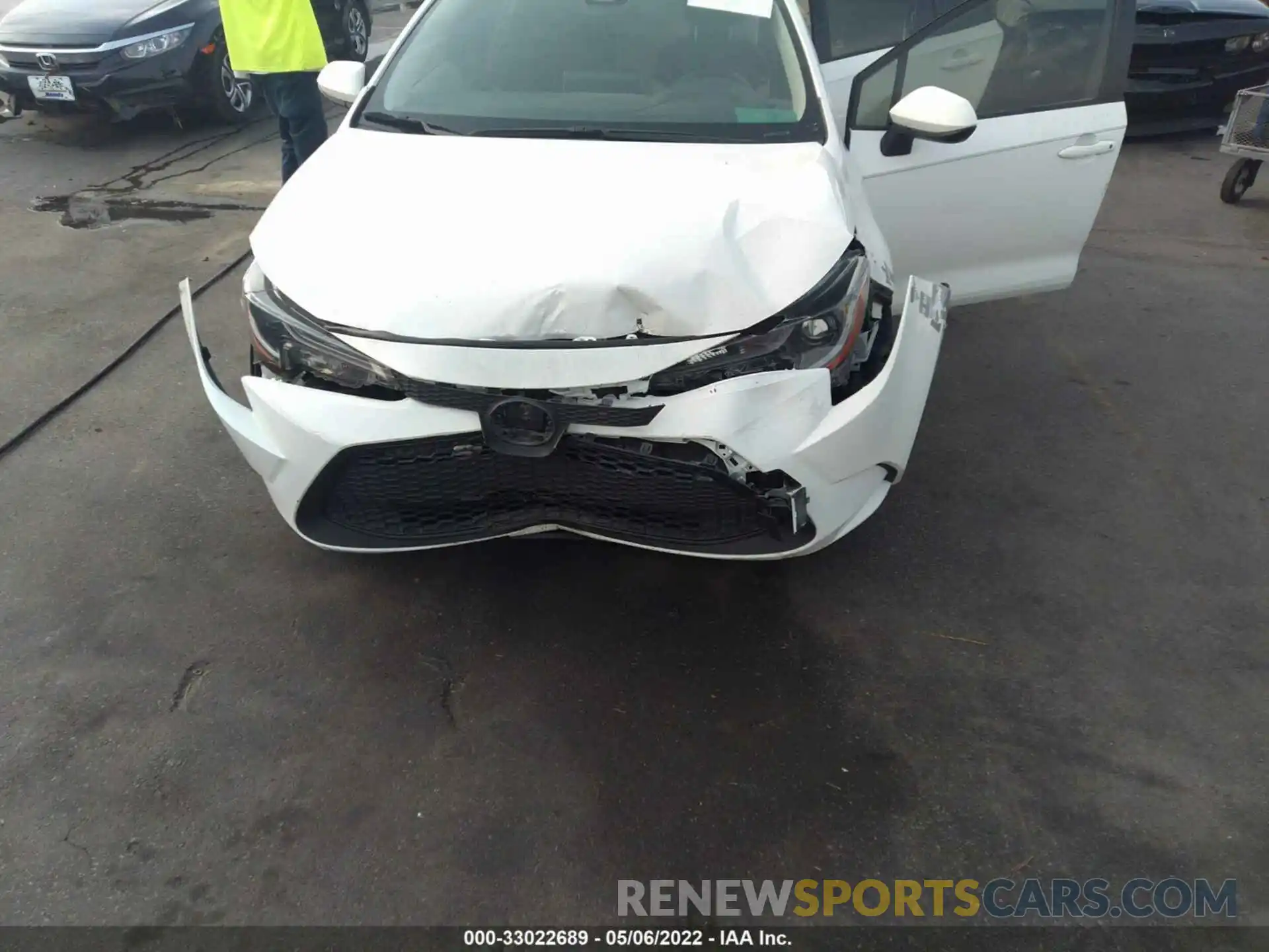 6 Photograph of a damaged car JTDVPMAEXMJ142620 TOYOTA COROLLA 2021