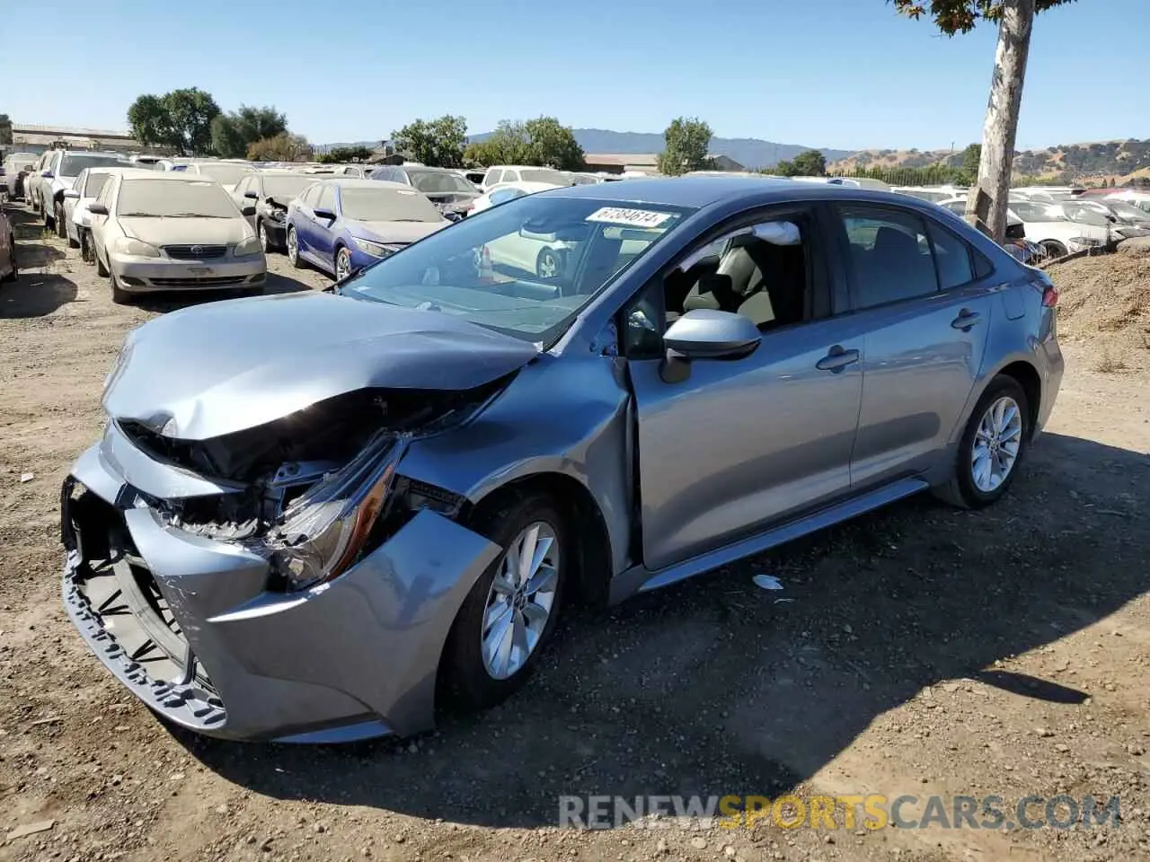 1 Photograph of a damaged car JTDVPMAEXMJ159983 TOYOTA COROLLA 2021