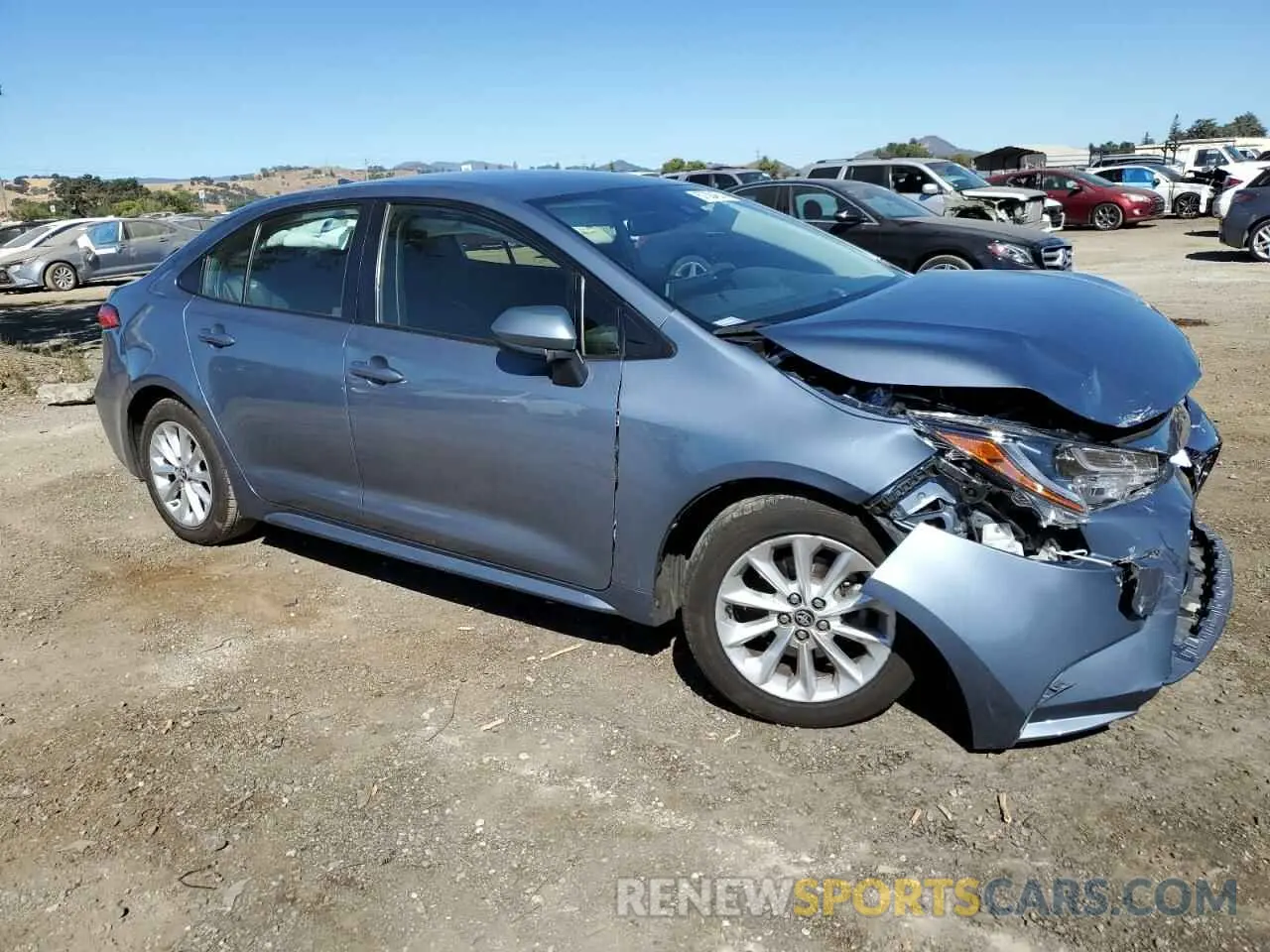 4 Photograph of a damaged car JTDVPMAEXMJ159983 TOYOTA COROLLA 2021