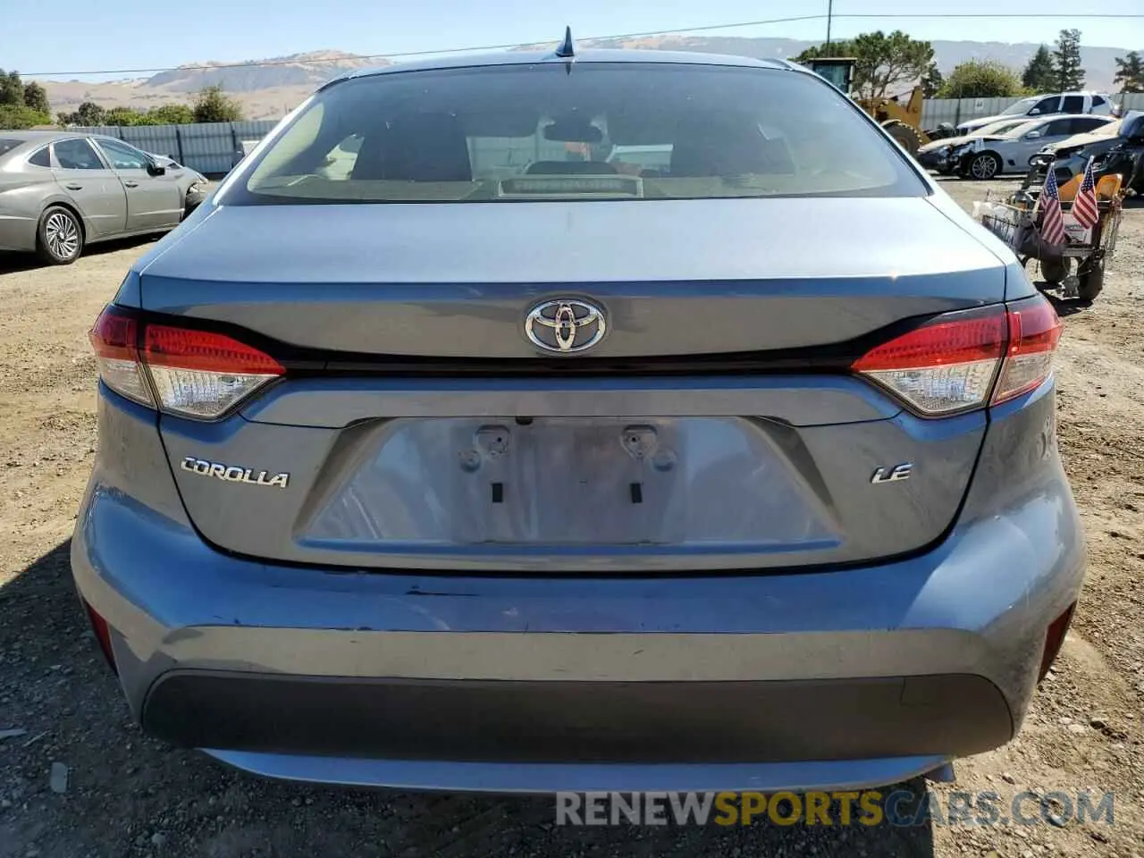 6 Photograph of a damaged car JTDVPMAEXMJ159983 TOYOTA COROLLA 2021