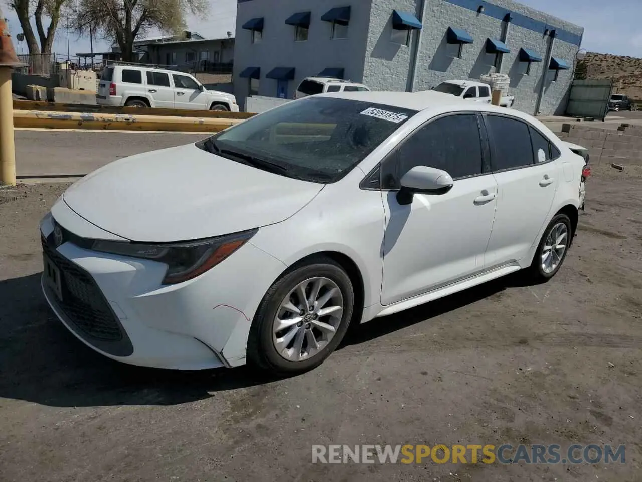 1 Photograph of a damaged car JTDVPMAEXMJ161202 TOYOTA COROLLA 2021